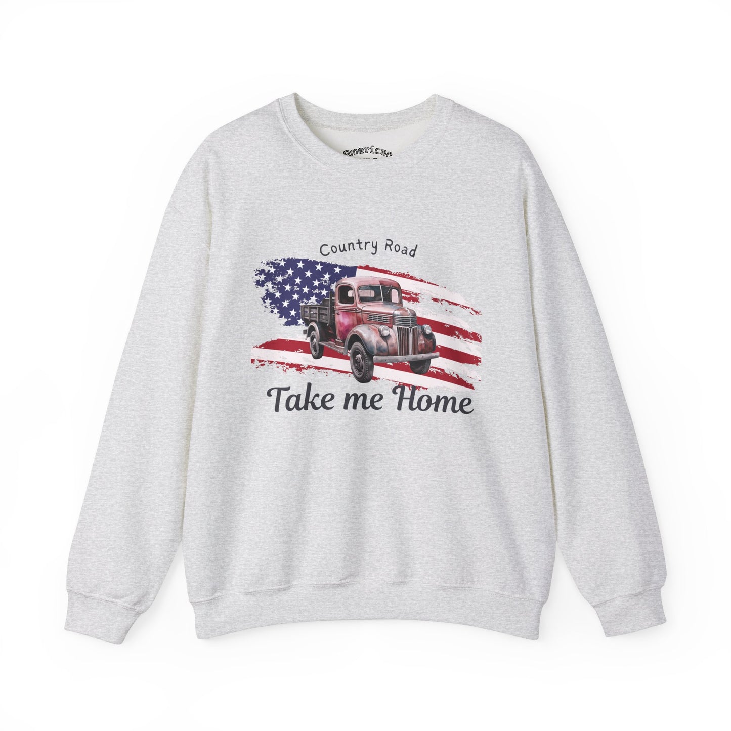 Country Road Vintage Truck Sweatshirt