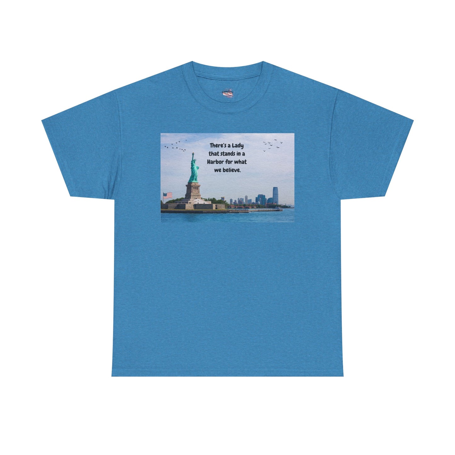 Unisex Heavy Cotton Tee with Lady Liberty Design, Inspirational Quote T-Shirt, Independence Day Gift, Patriot Apparel, New York [...]