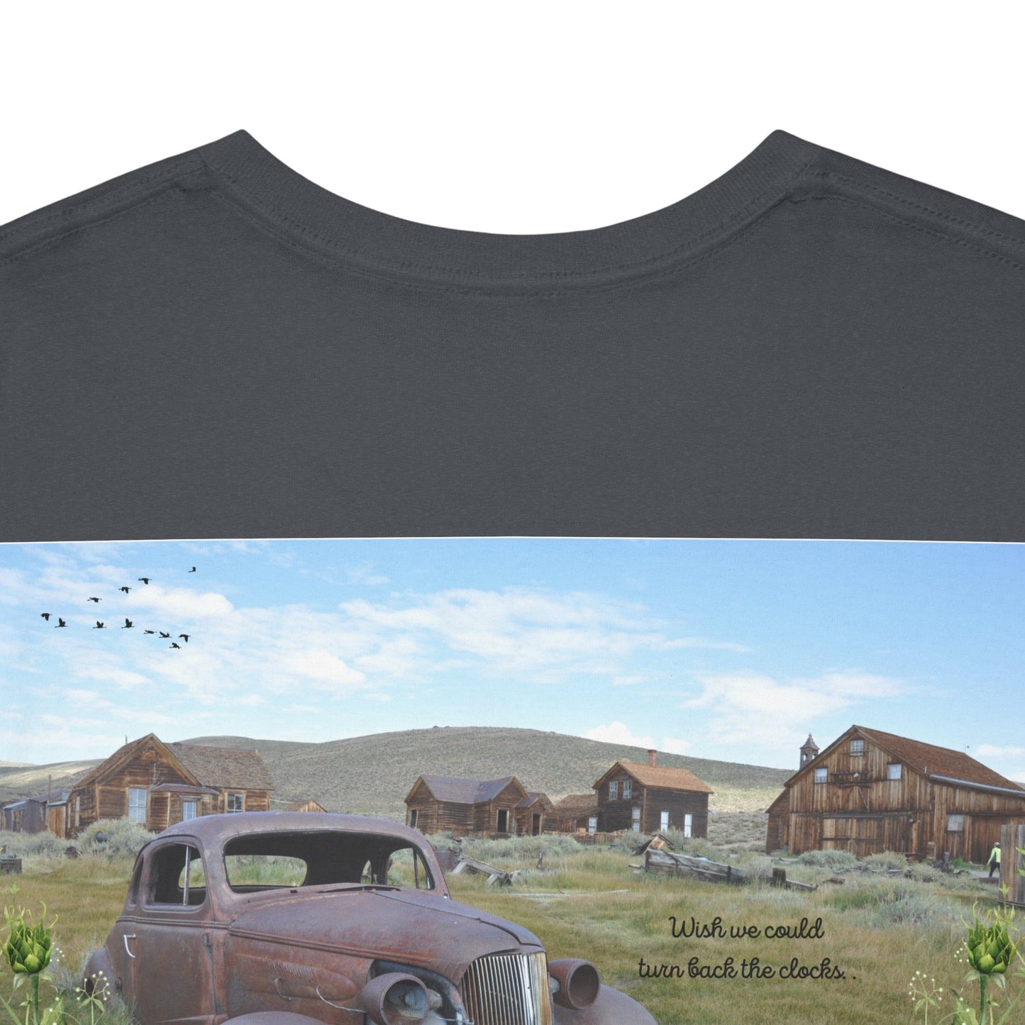 Sunflower Scenic Tee, Nature Lover T-Shirt, Summer Outfit, Gift for Her, Casual Wear