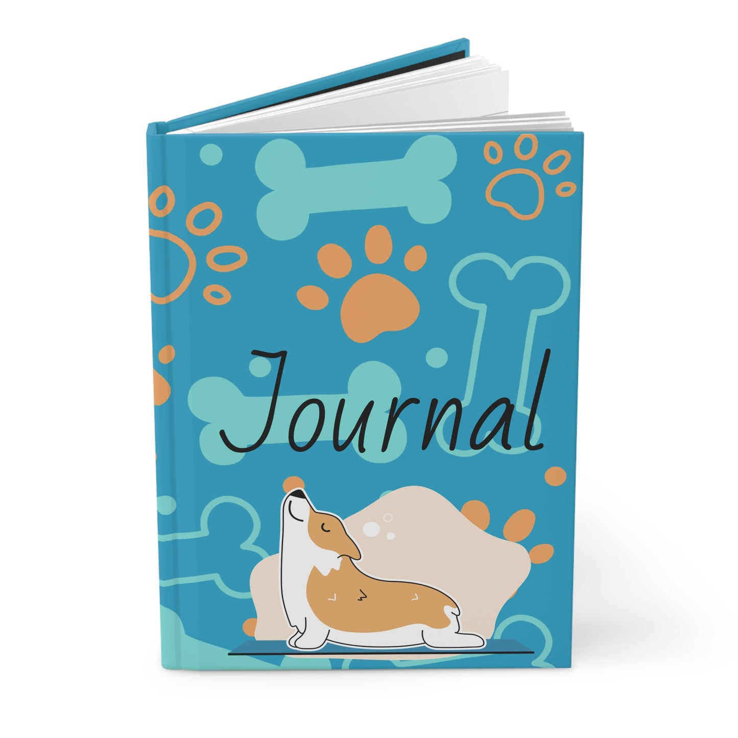 Cute Dog-Themed Hardcover Journal for Pet Lovers - Perfect Gift for Dog Owners
