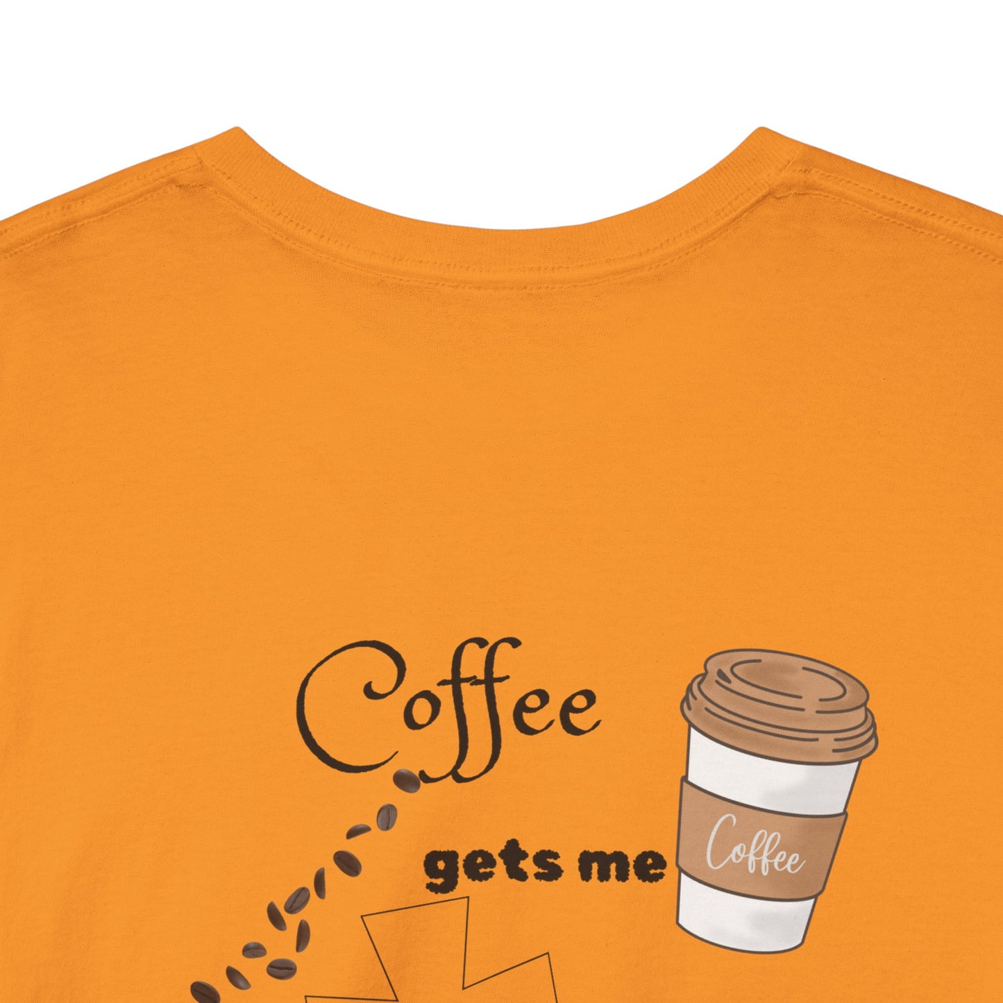 Coffee Time Unisex Heavy Cotton Tee - Faith & Caffeine Inspiration