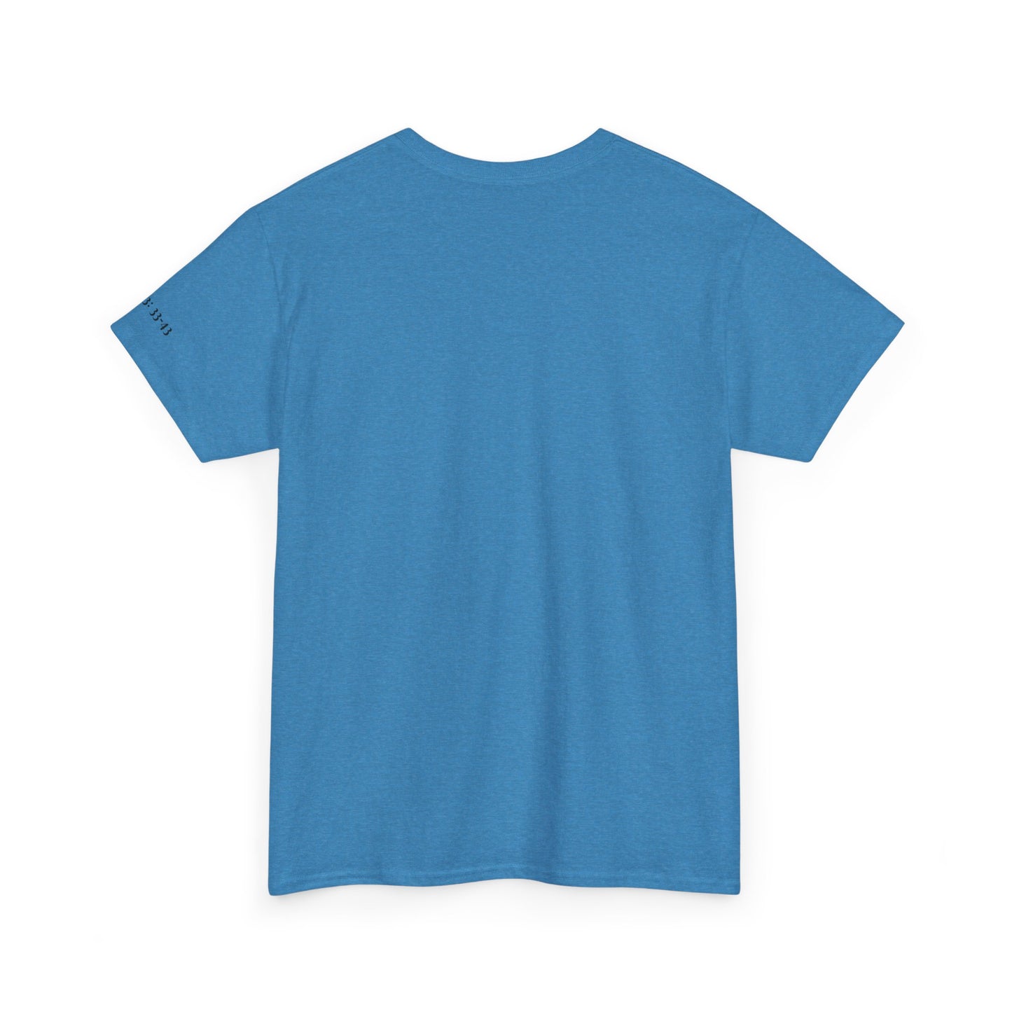 Inspirational Unisex Heavy Cotton Tee - "I Will Play the Life of Support"