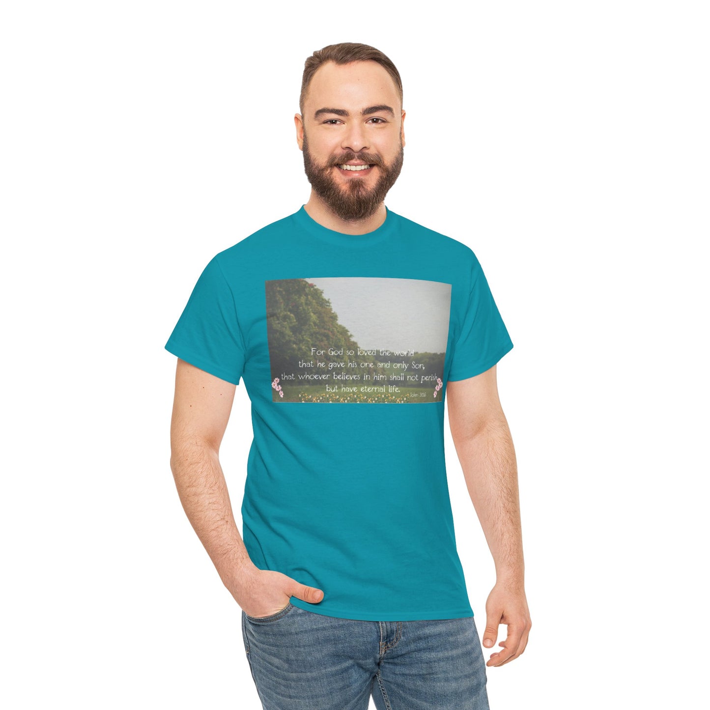Nature-Inspired Unisex Heavy Cotton Tee, Inspirational Shirt for Outdoor Lovers, Casual Everyday Wear, Gift for Nature Enthusiasts, [...]