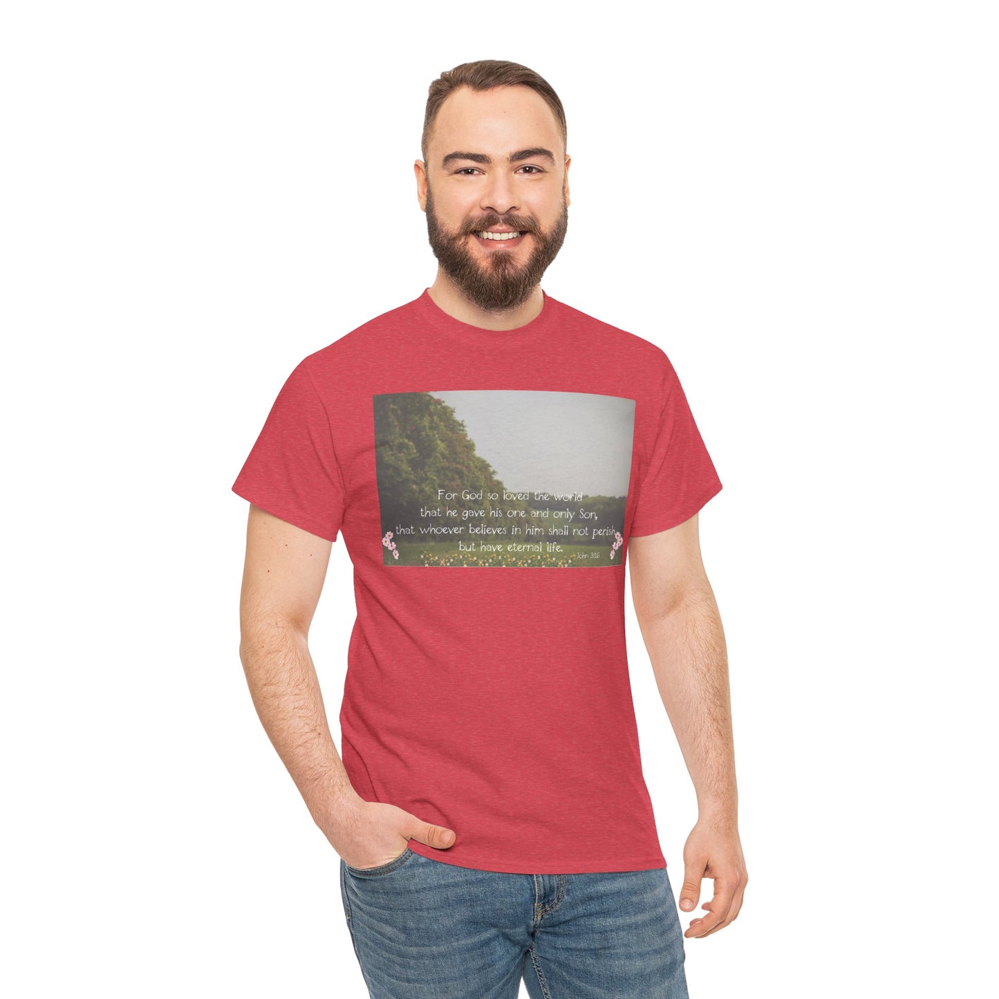 Nature-Inspired Unisex Heavy Cotton Tee, Inspirational Shirt for Outdoor Lovers, Casual Everyday Wear, Gift for Nature Enthusiasts, [...]