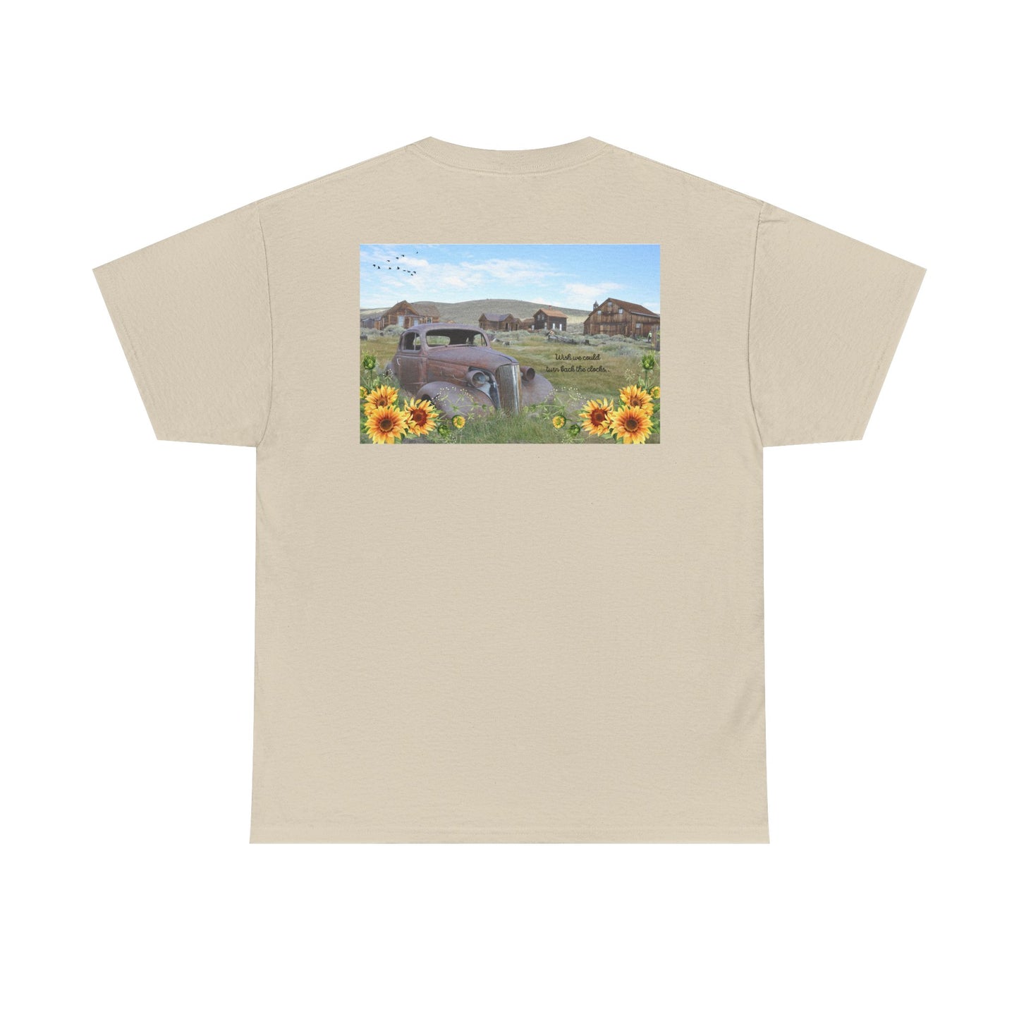 Sunflower Scenic Tee, Nature Lover T-Shirt, Summer Outfit, Gift for Her, Casual Wear