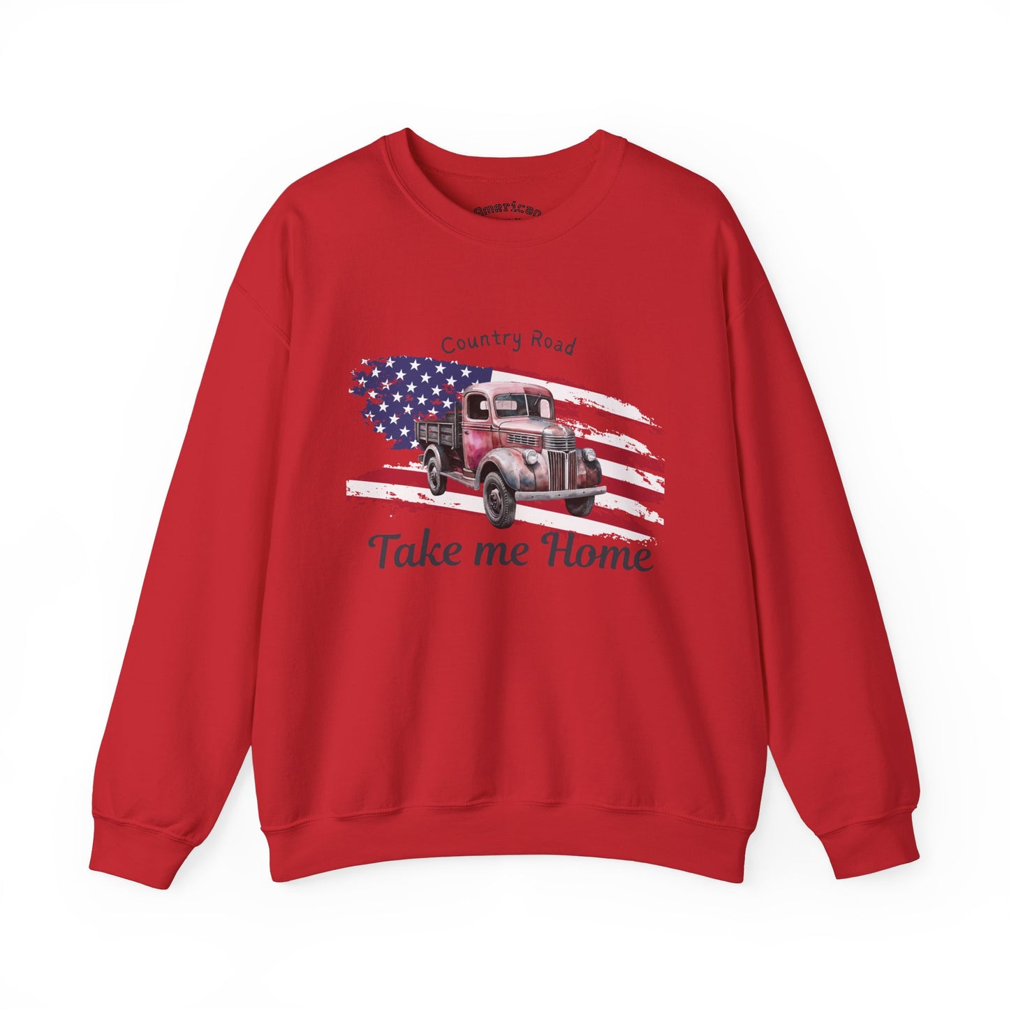 Country Road Vintage Truck Sweatshirt