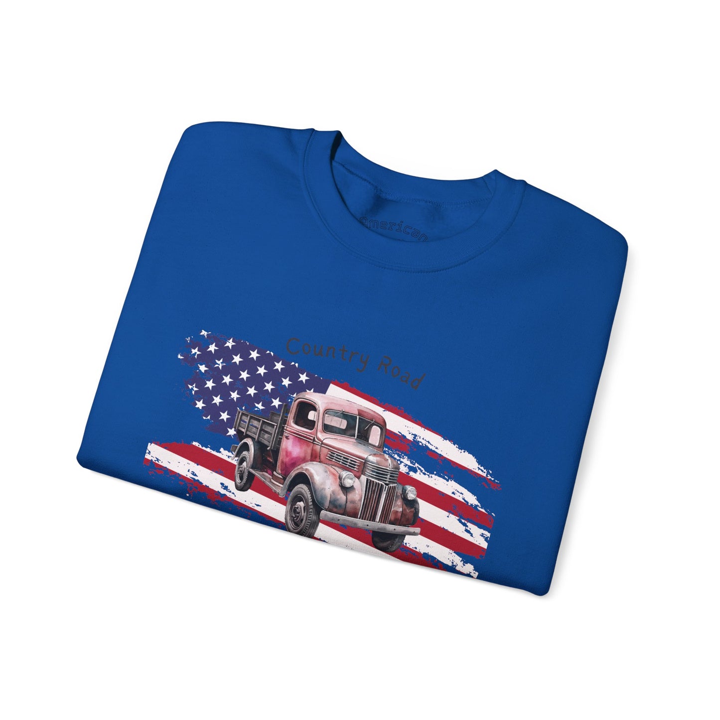 Country Road Vintage Truck Sweatshirt