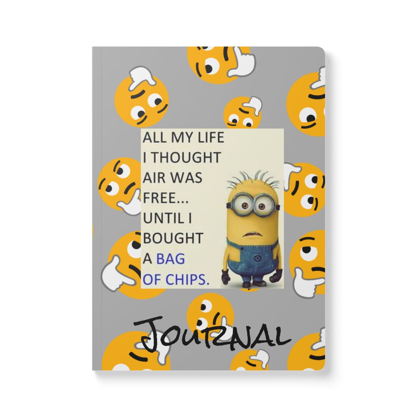 Funny Emoji Softcover Journal - Perfect for Thoughts & Ideas