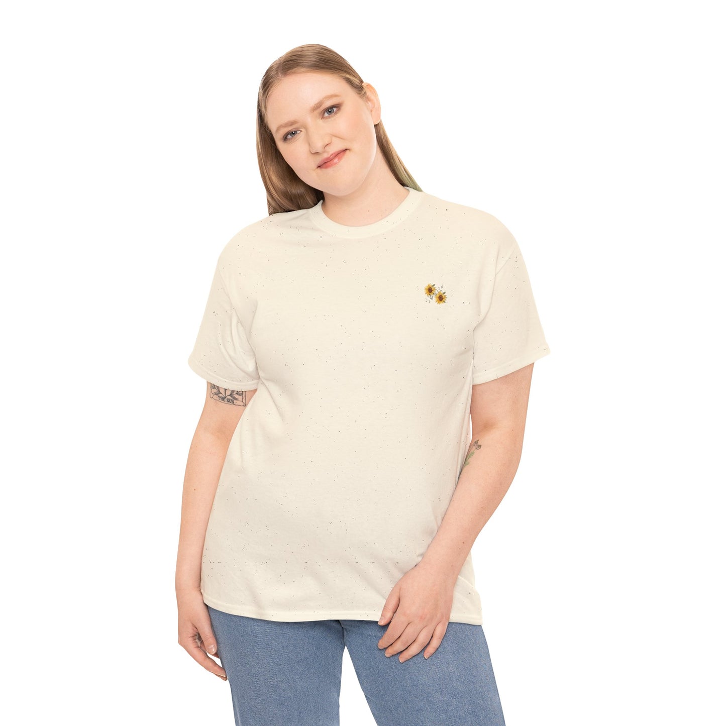 Sunflower Scenic Tee, Nature Lover T-Shirt, Summer Outfit, Gift for Her, Casual Wear