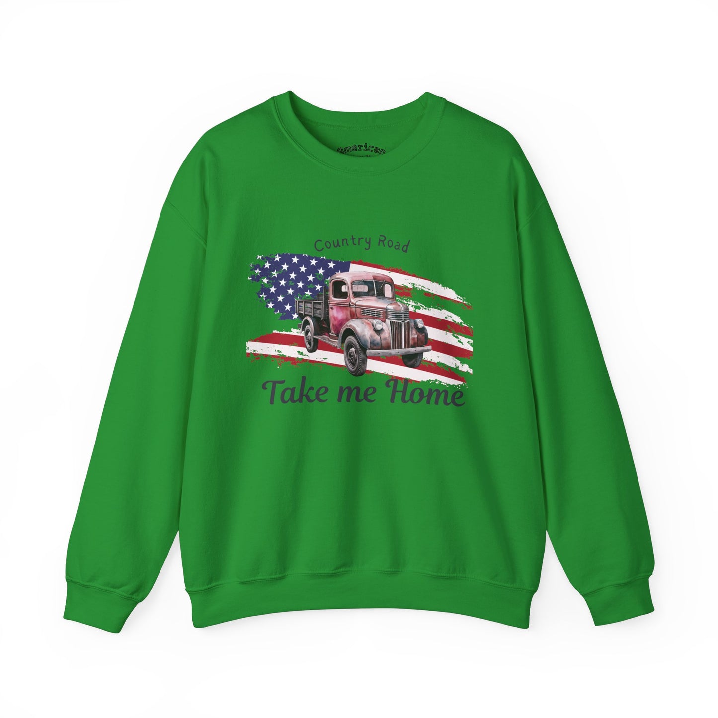 Country Road Vintage Truck Sweatshirt
