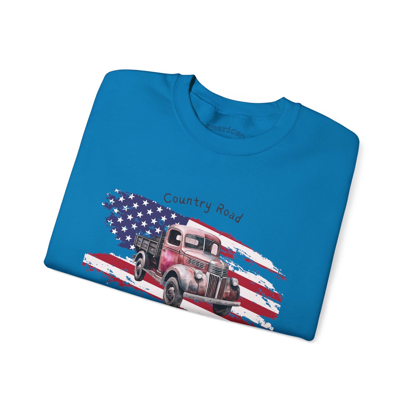 Country Road Vintage Truck Sweatshirt