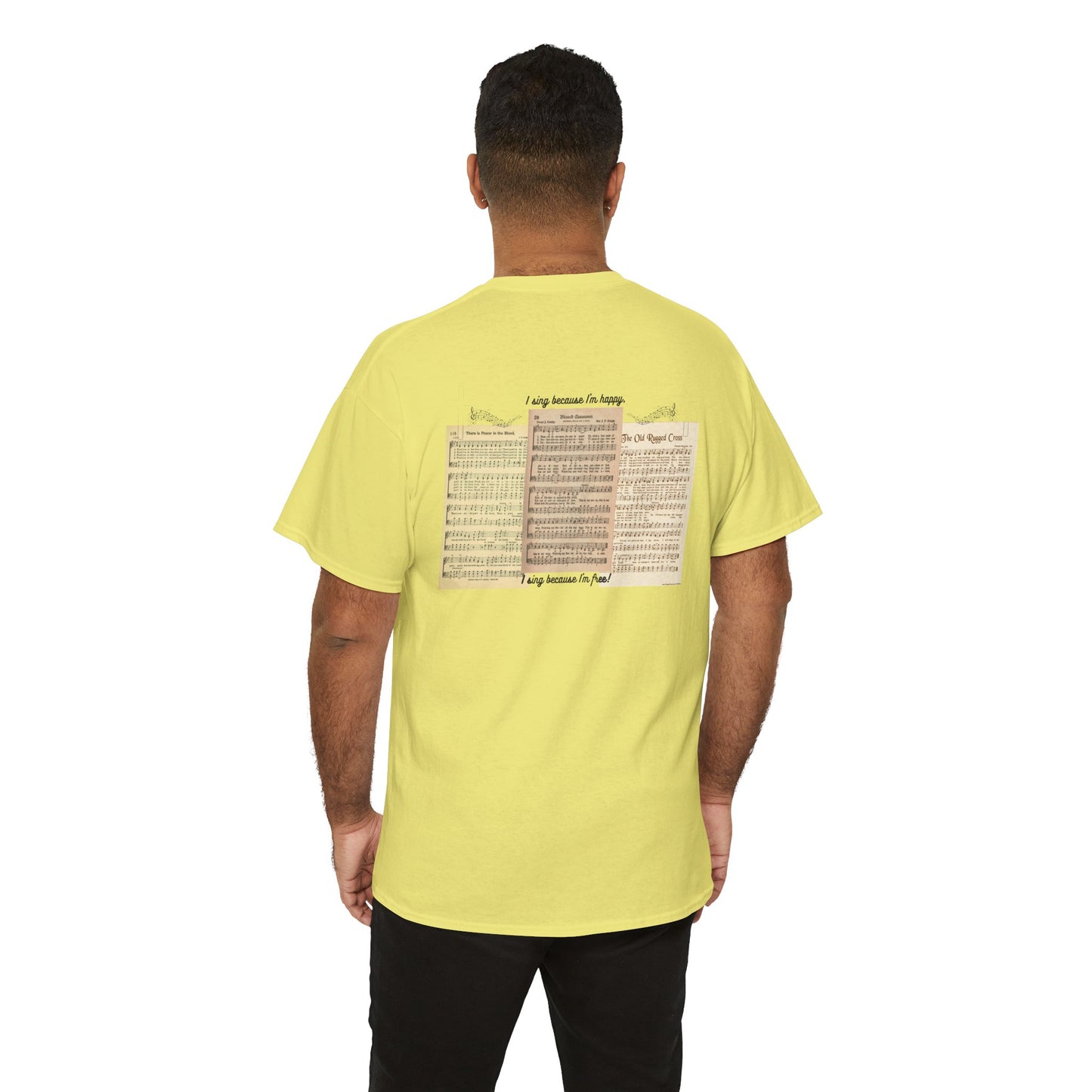 Make a Joyful Noise Unisex Heavy Cotton Tee - Music Lovers Shirt