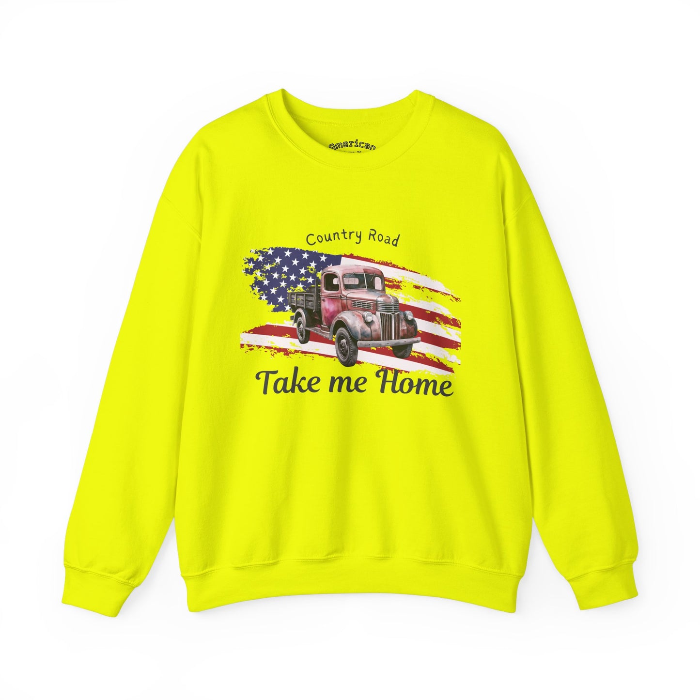Country Road Vintage Truck Sweatshirt