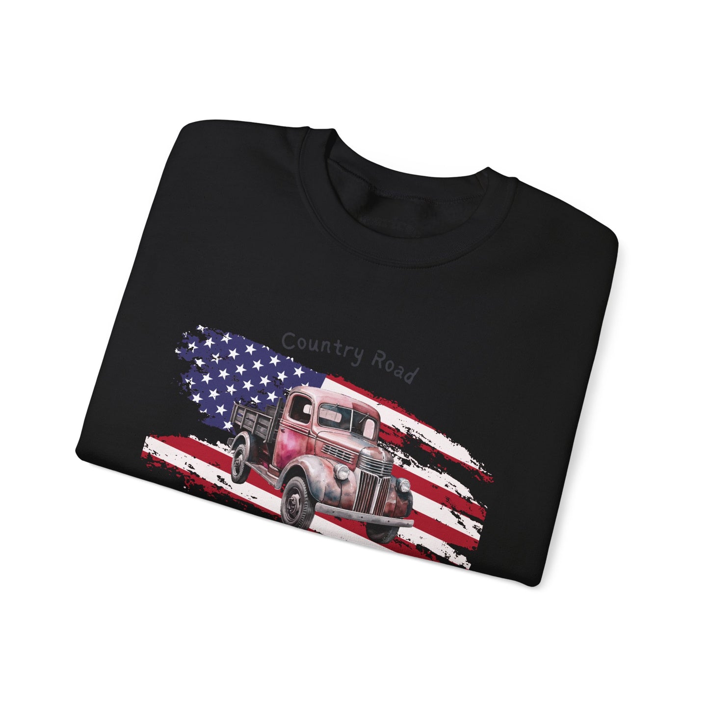 Country Road Vintage Truck Sweatshirt
