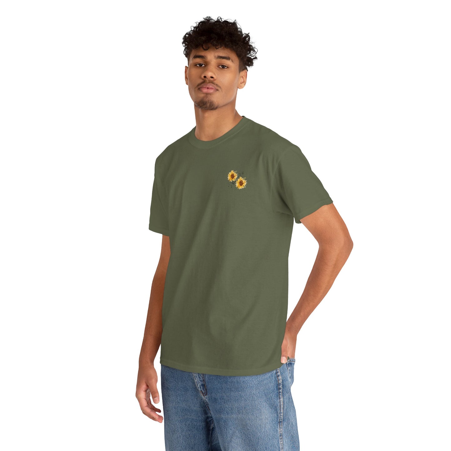 Unisex Heavy Cotton Tee with Country Music Design - Perfect for Music Lovers & Casual Outings