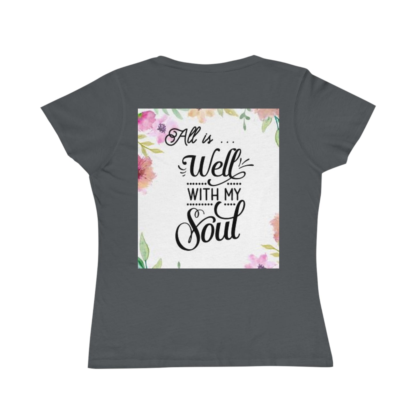 Inspirational Women's Classic T-Shirt - 'All is Well with My Soul'