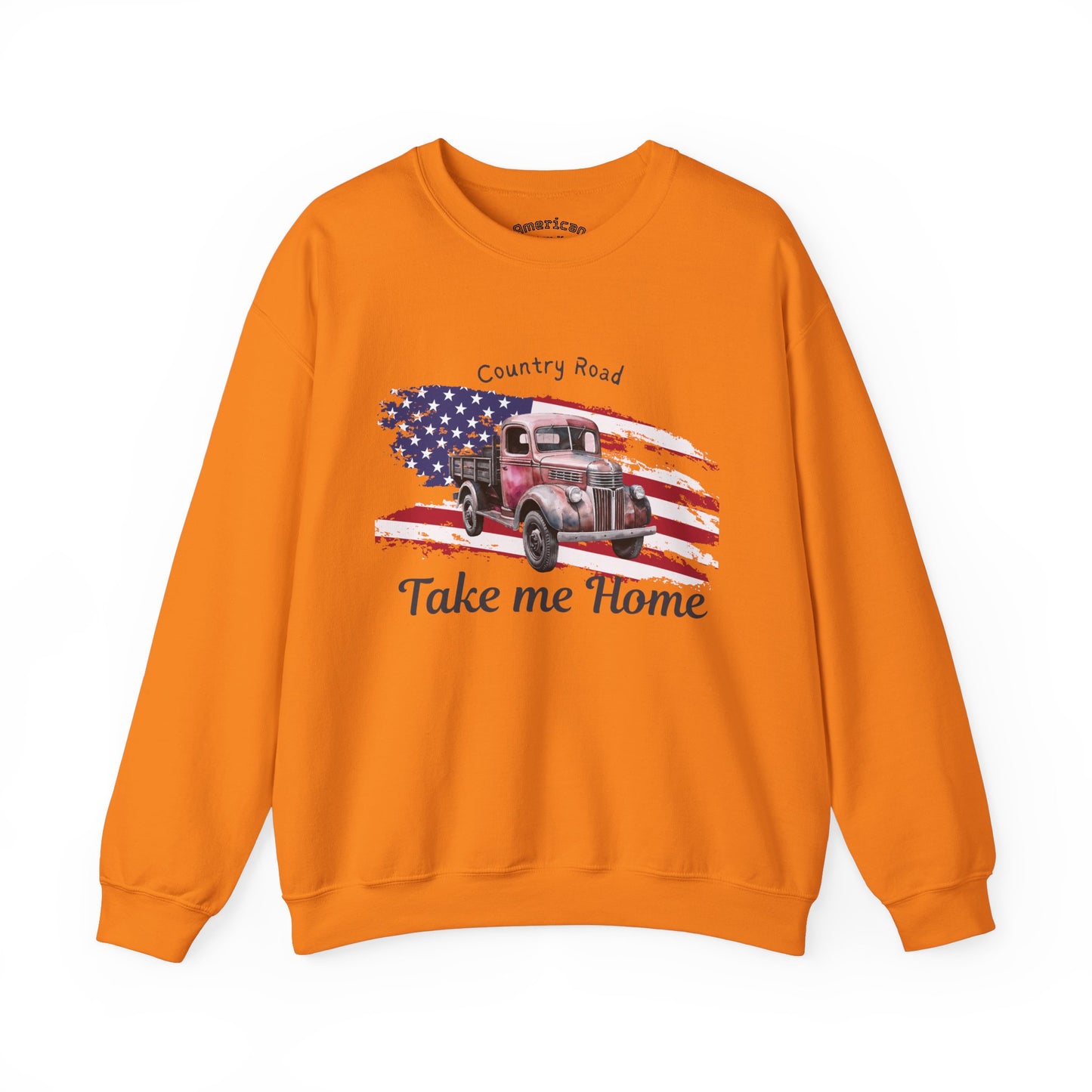 Country Road Vintage Truck Sweatshirt