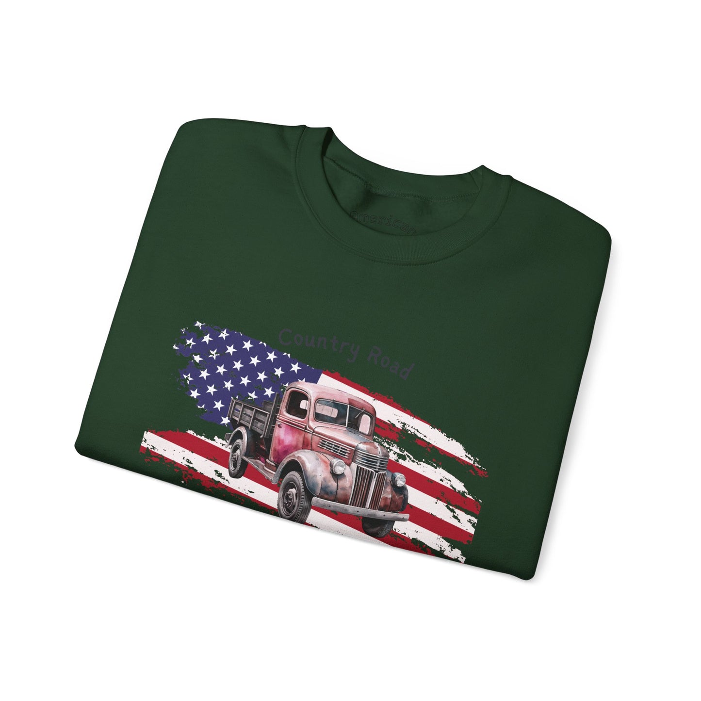 Country Road Vintage Truck Sweatshirt