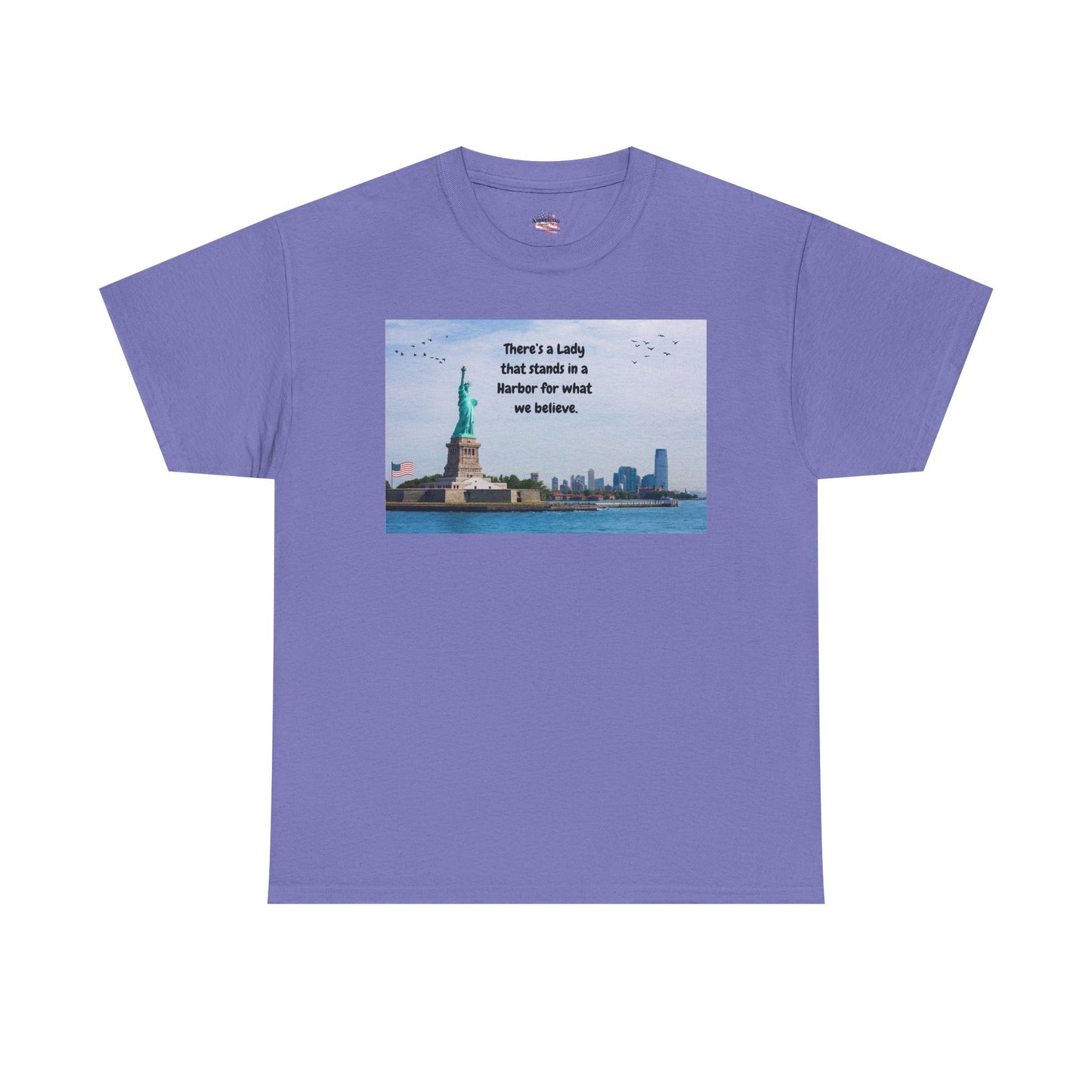 Unisex Heavy Cotton Tee with Lady Liberty Design, Inspirational Quote T-Shirt, Independence Day Gift, Patriot Apparel, New York [...]