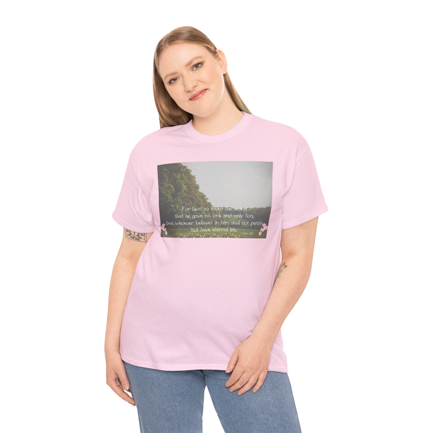 Nature-Inspired Unisex Heavy Cotton Tee, Inspirational Shirt for Outdoor Lovers, Casual Everyday Wear, Gift for Nature Enthusiasts, [...]
