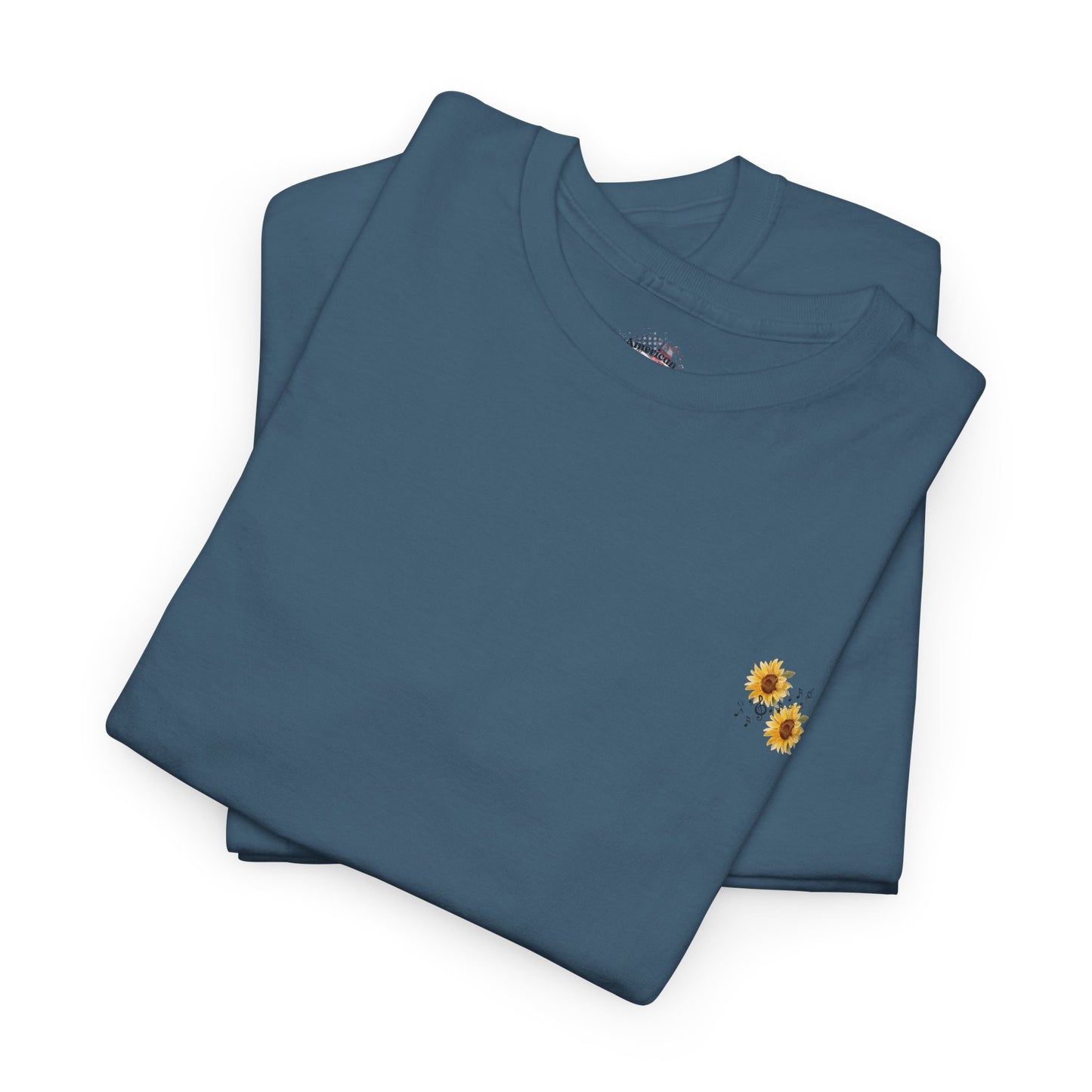 Sunflower Scenic Tee, Nature Lover T-Shirt, Summer Outfit, Gift for Her, Casual Wear