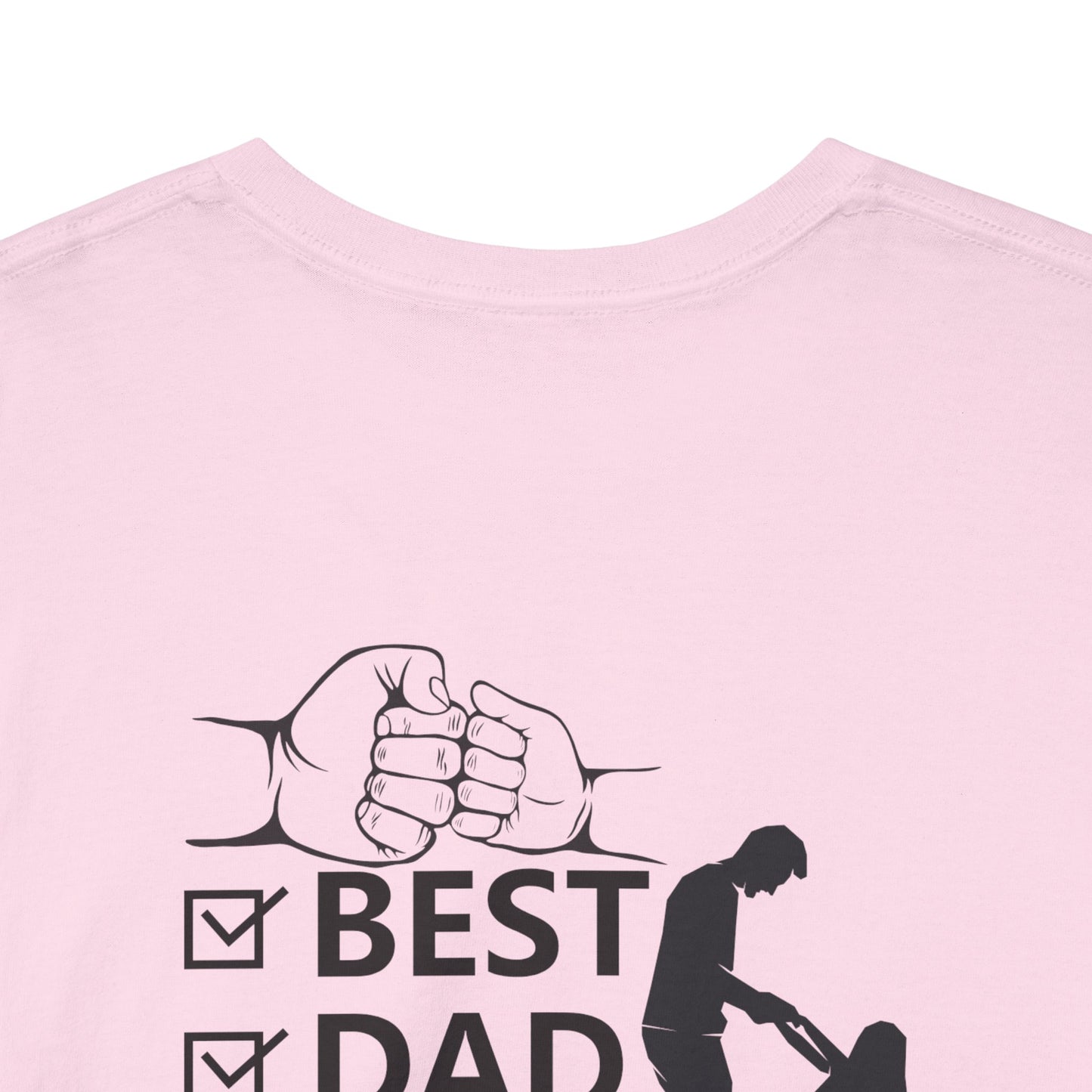 #1 Dad Unisex Heavy Cotton Tee - Best Dad Ever Shirt