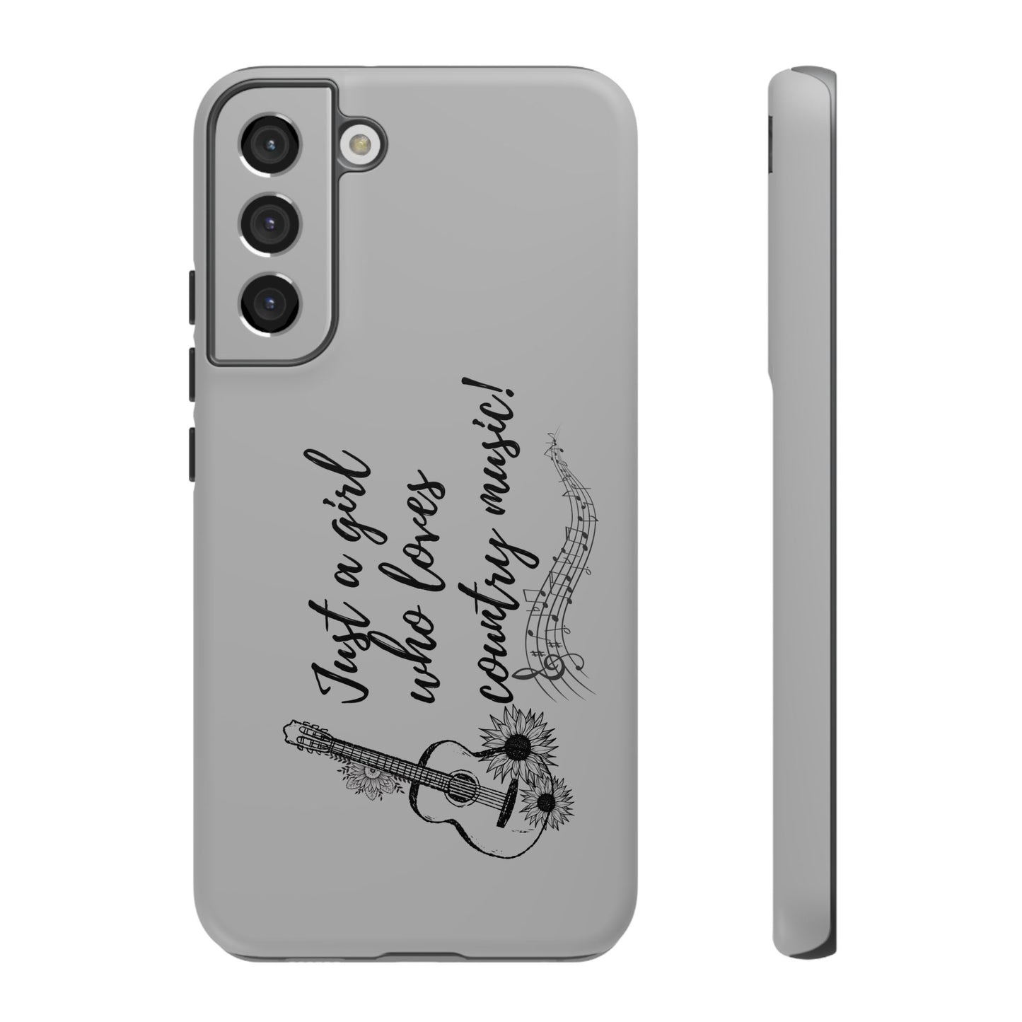 Country Music Lover Phone Case - Just a Girl Who Loves Country Music!