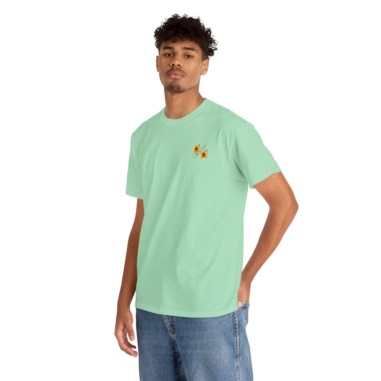 Unisex Heavy Cotton Tee with Country Music Design - Perfect for Music Lovers & Casual Outings