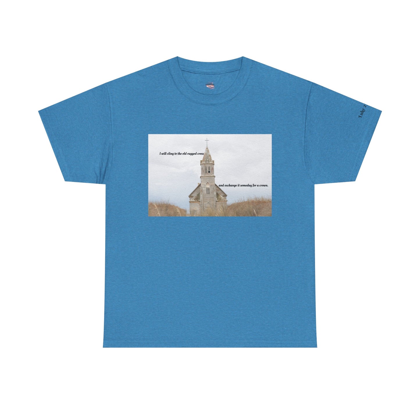 Inspirational Unisex Heavy Cotton Tee - "I Will Play the Life of Support"