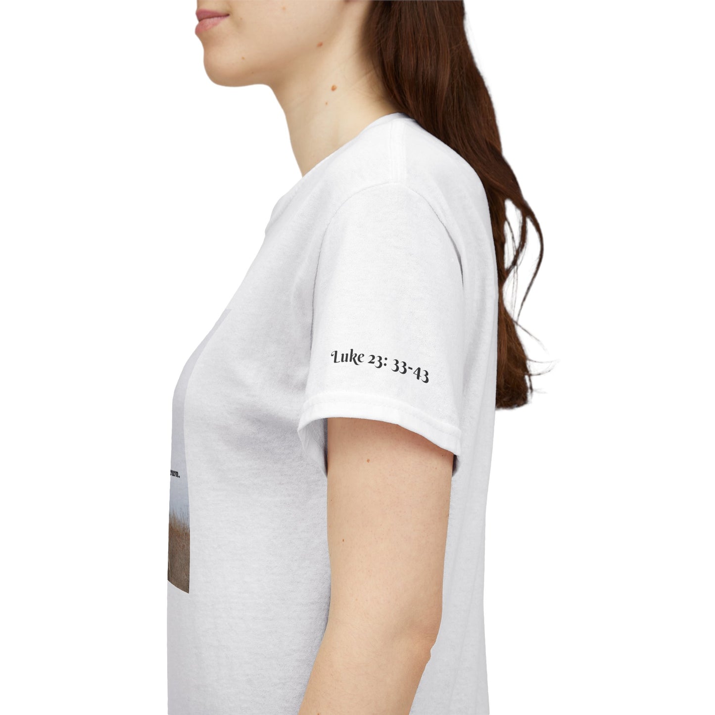 Inspirational Unisex Heavy Cotton Tee - "I Will Play the Life of Support"