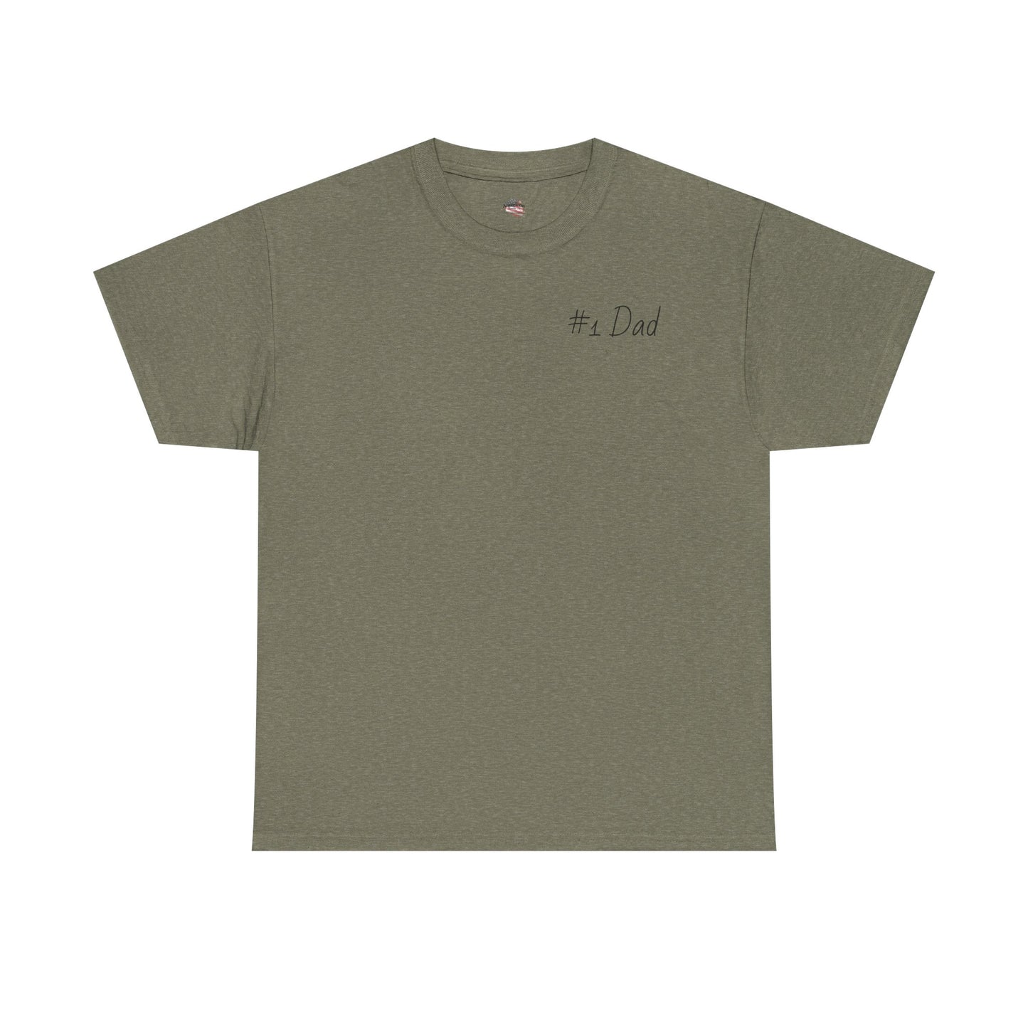 #1 Dad Unisex Heavy Cotton Tee - Best Dad Ever Shirt