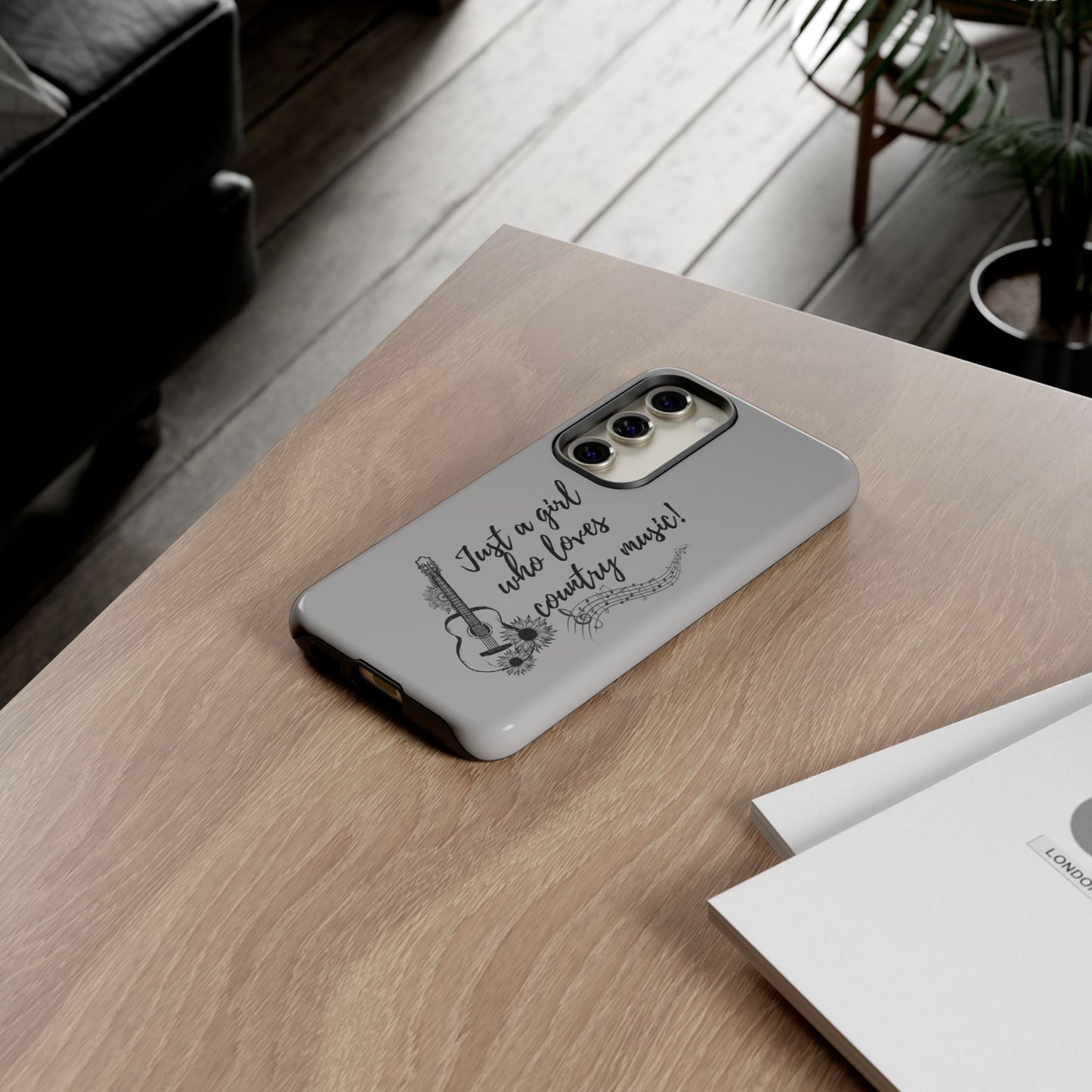 Country Music Lover Phone Case - Just a Girl Who Loves Country Music!