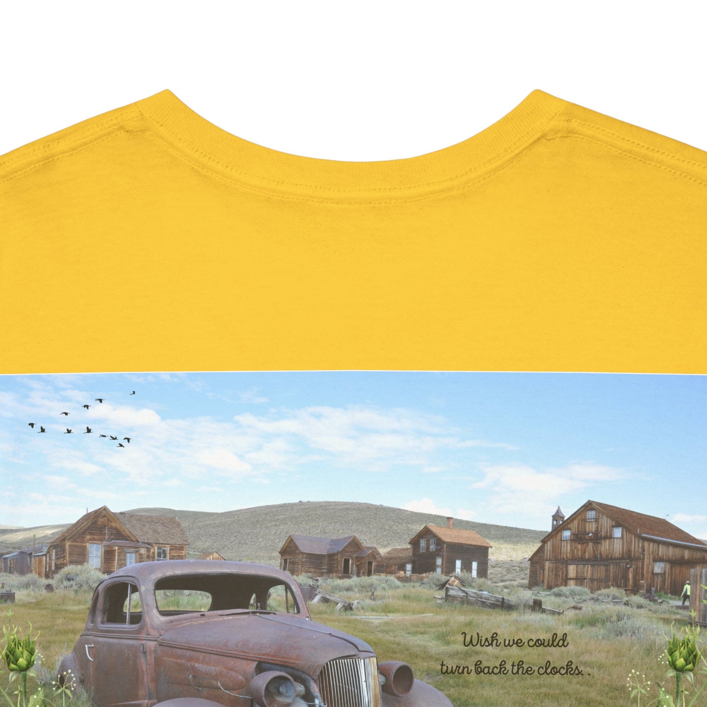 Sunflower Scenic Tee, Nature Lover T-Shirt, Summer Outfit, Gift for Her, Casual Wear