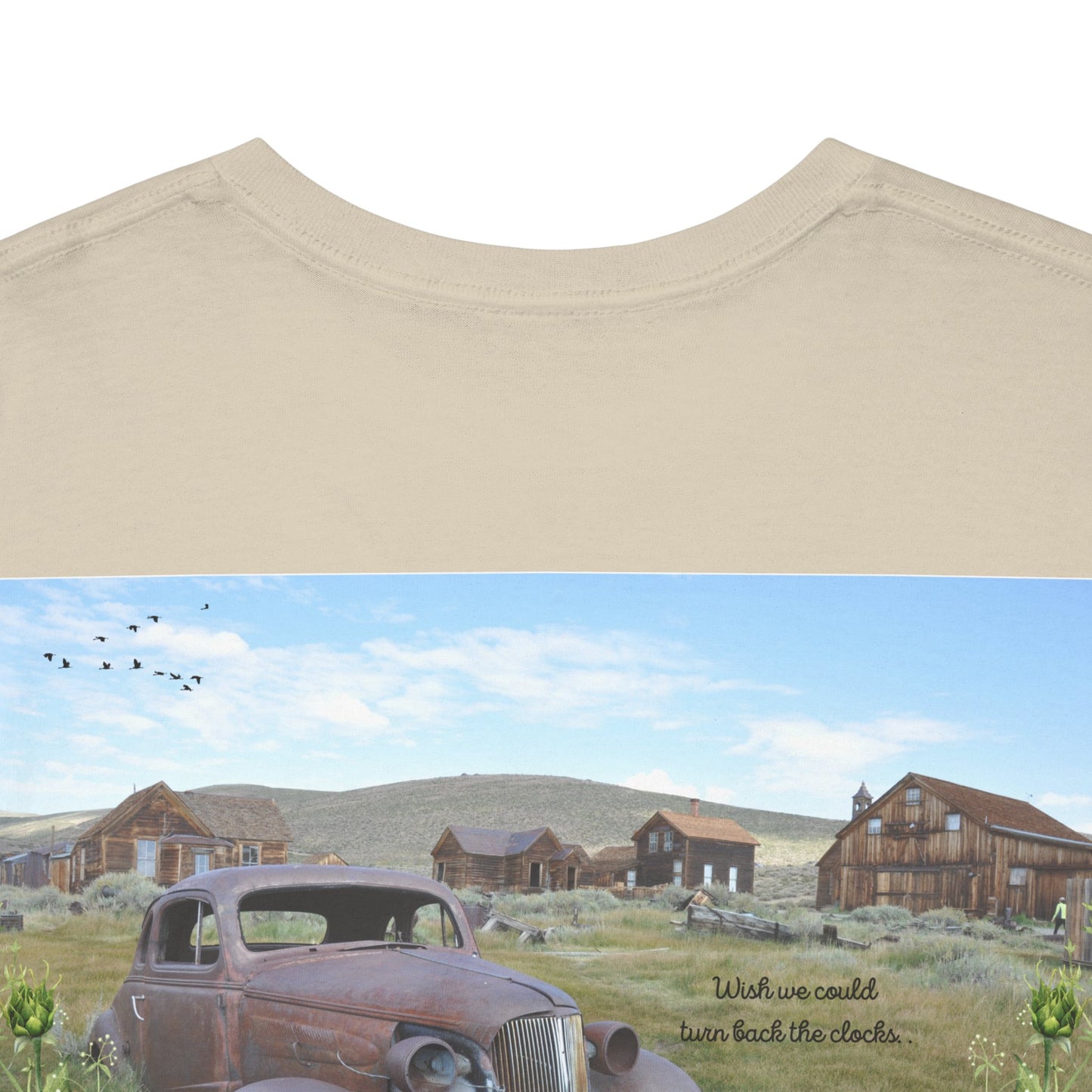 Sunflower Scenic Tee, Nature Lover T-Shirt, Summer Outfit, Gift for Her, Casual Wear