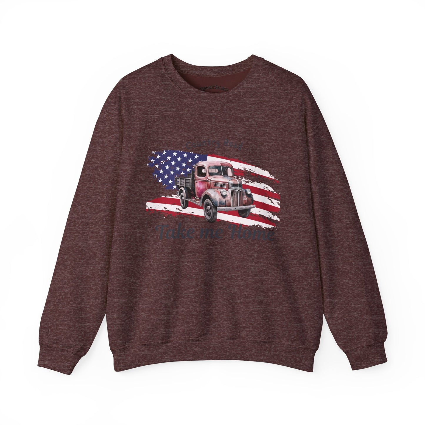 Country Road Vintage Truck Sweatshirt