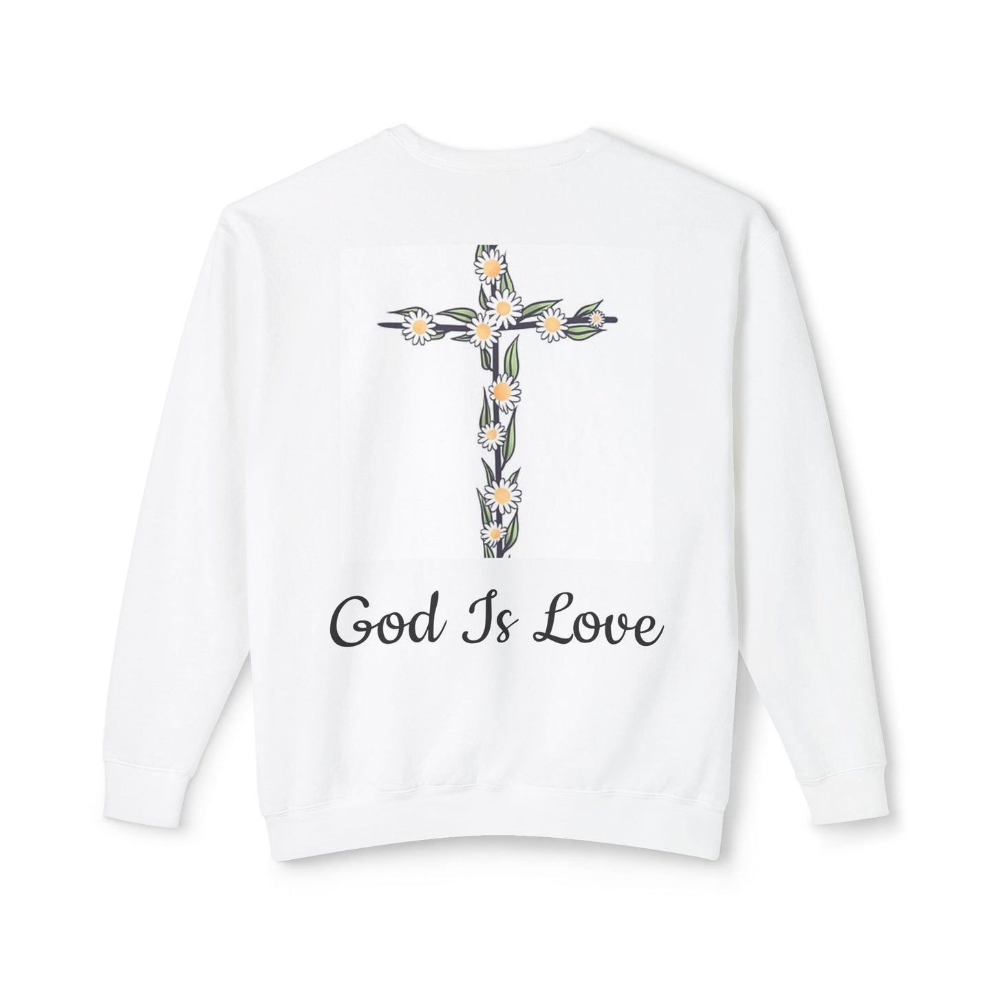 Faith, Hope, Love Unisex Lightweight Crewneck Sweatshirt