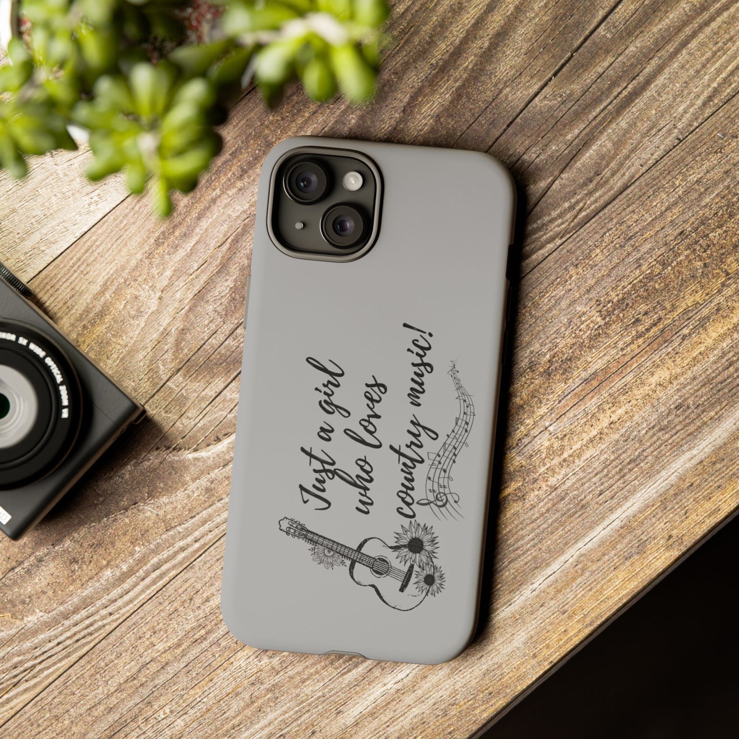 Country Music Lover Phone Case - Just a Girl Who Loves Country Music!