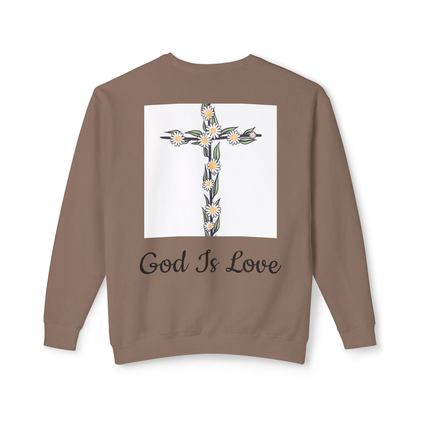 Faith, Hope, Love Unisex Lightweight Crewneck Sweatshirt