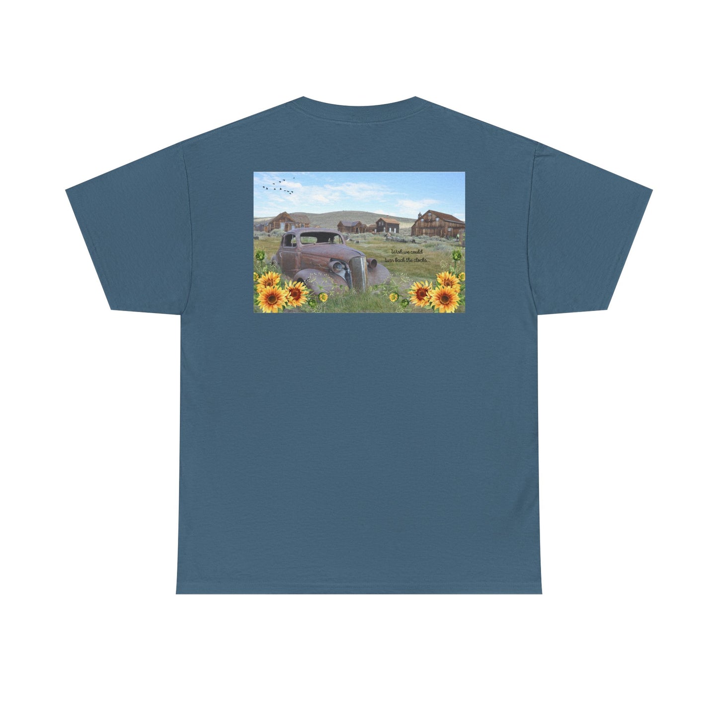 Sunflower Scenic Tee, Nature Lover T-Shirt, Summer Outfit, Gift for Her, Casual Wear