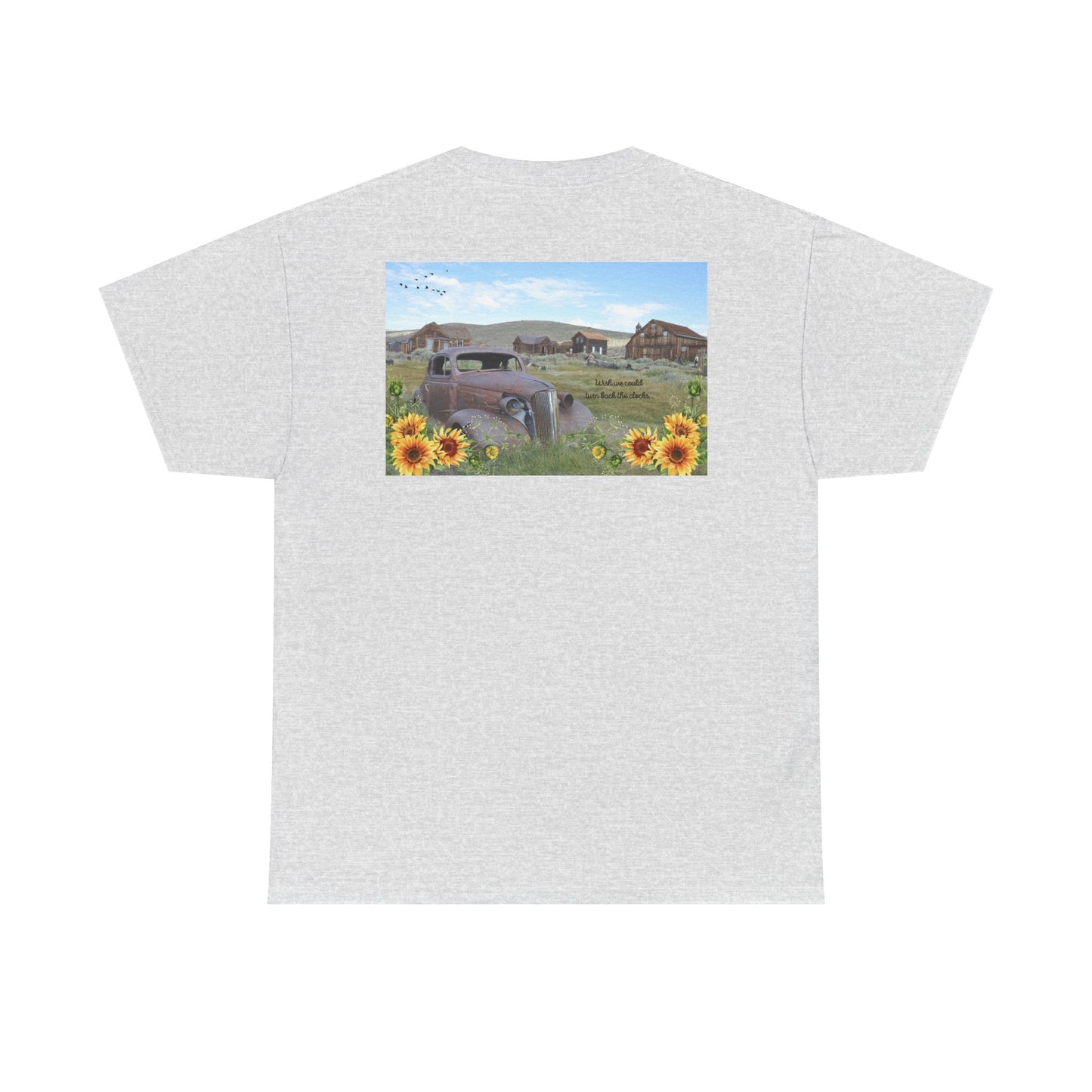 Sunflower Scenic Tee, Nature Lover T-Shirt, Summer Outfit, Gift for Her, Casual Wear