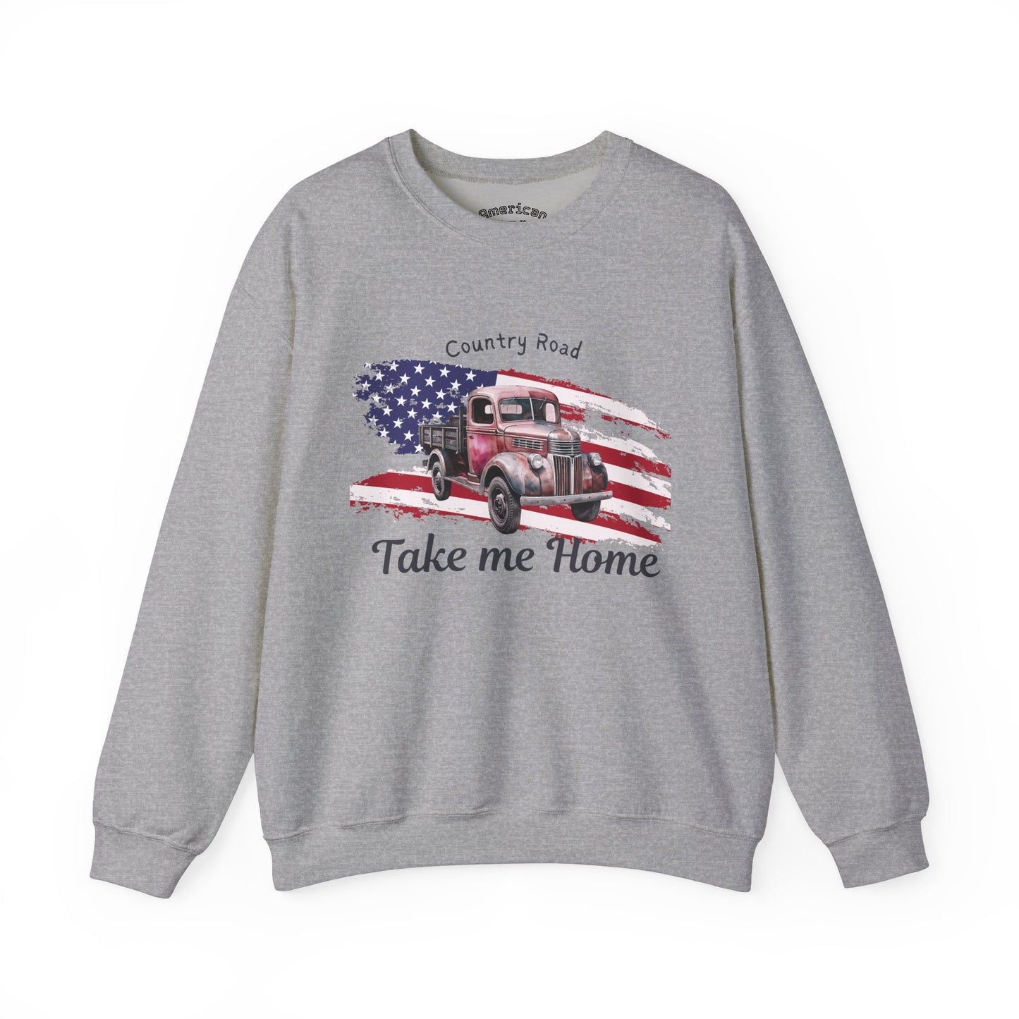 Country Road Vintage Truck Sweatshirt