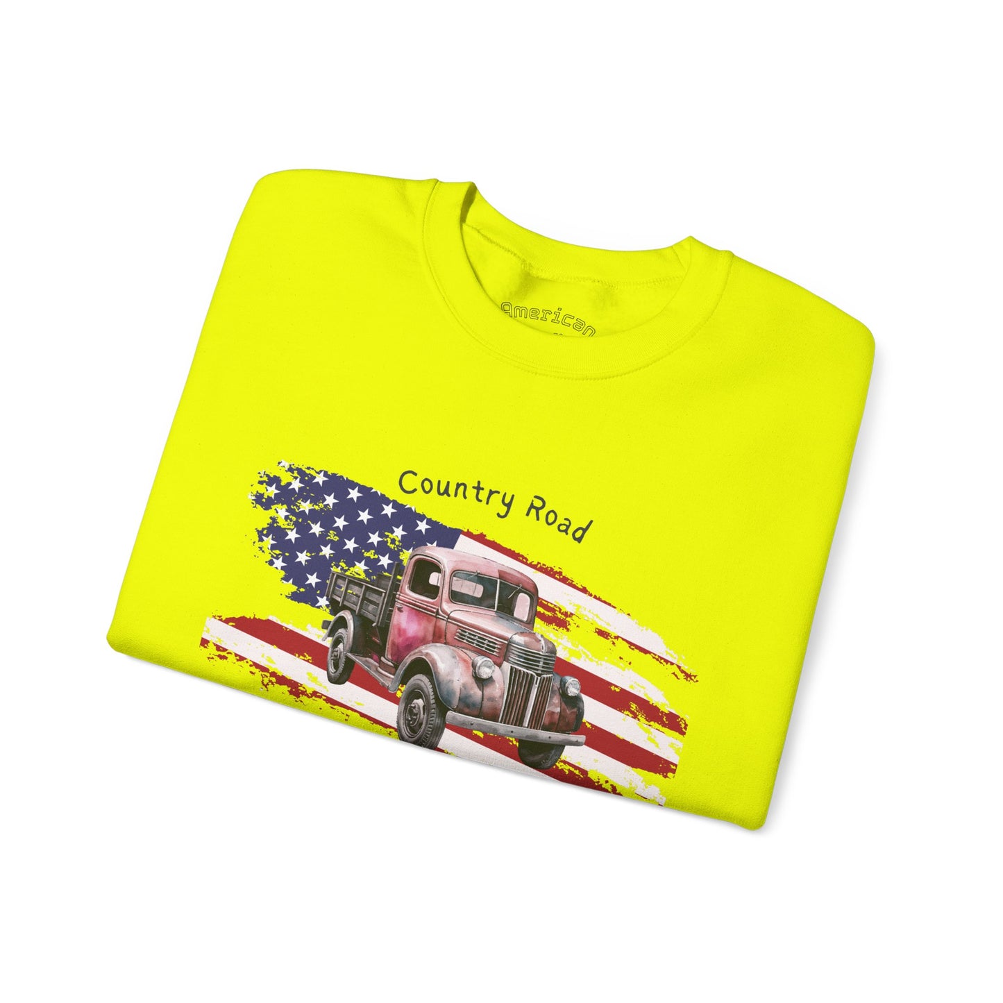 Country Road Vintage Truck Sweatshirt