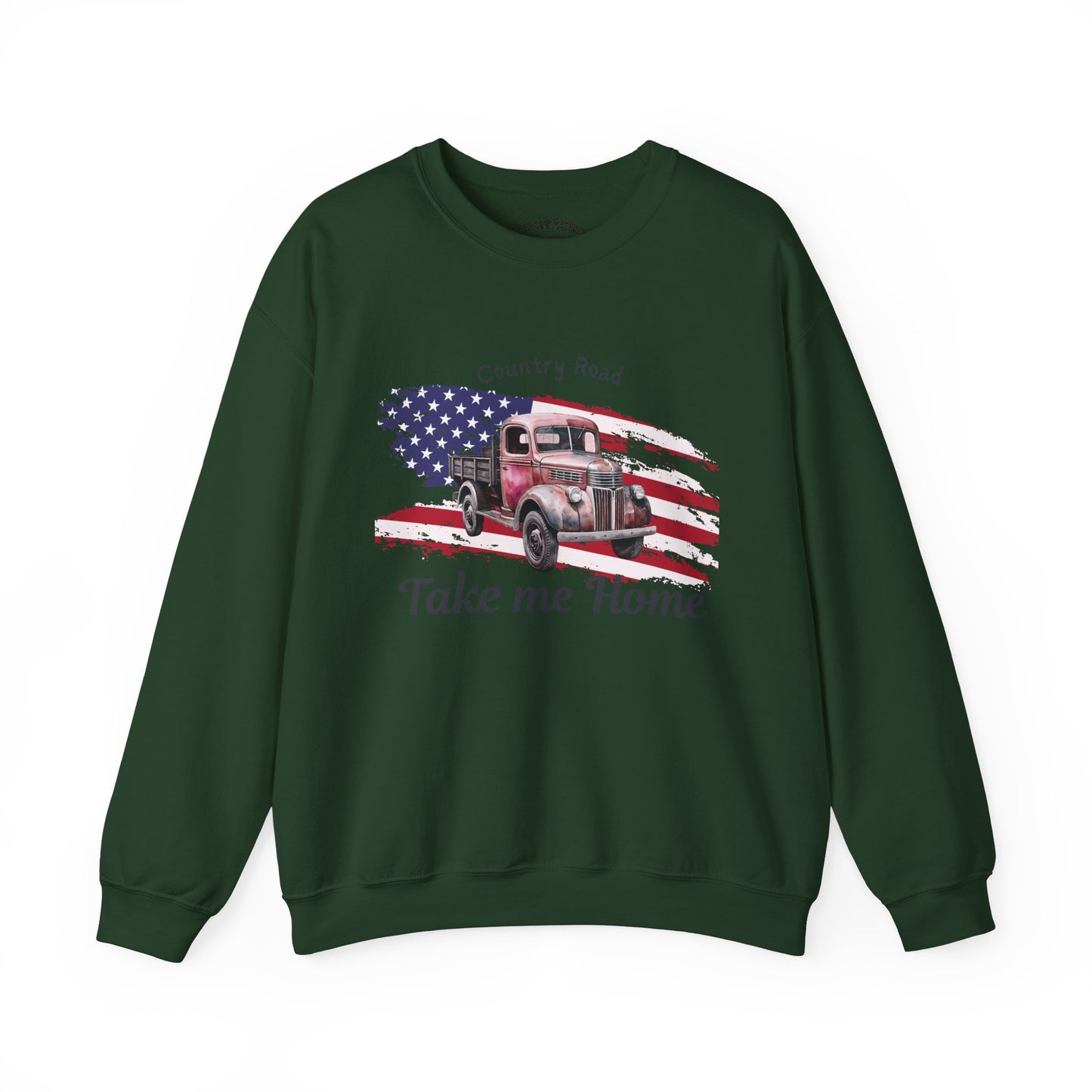 Country Road Vintage Truck Sweatshirt