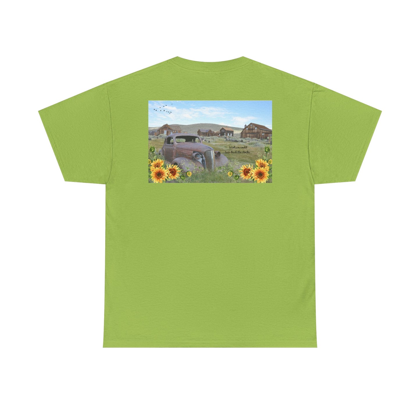 Sunflower Scenic Tee, Nature Lover T-Shirt, Summer Outfit, Gift for Her, Casual Wear