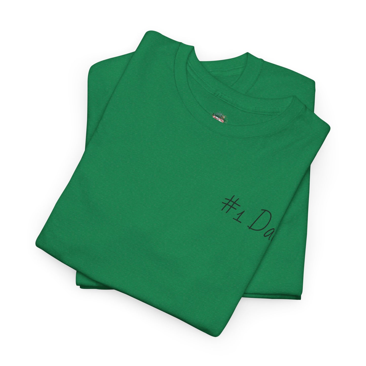 #1 Dad Unisex Heavy Cotton Tee - Best Dad Ever Shirt