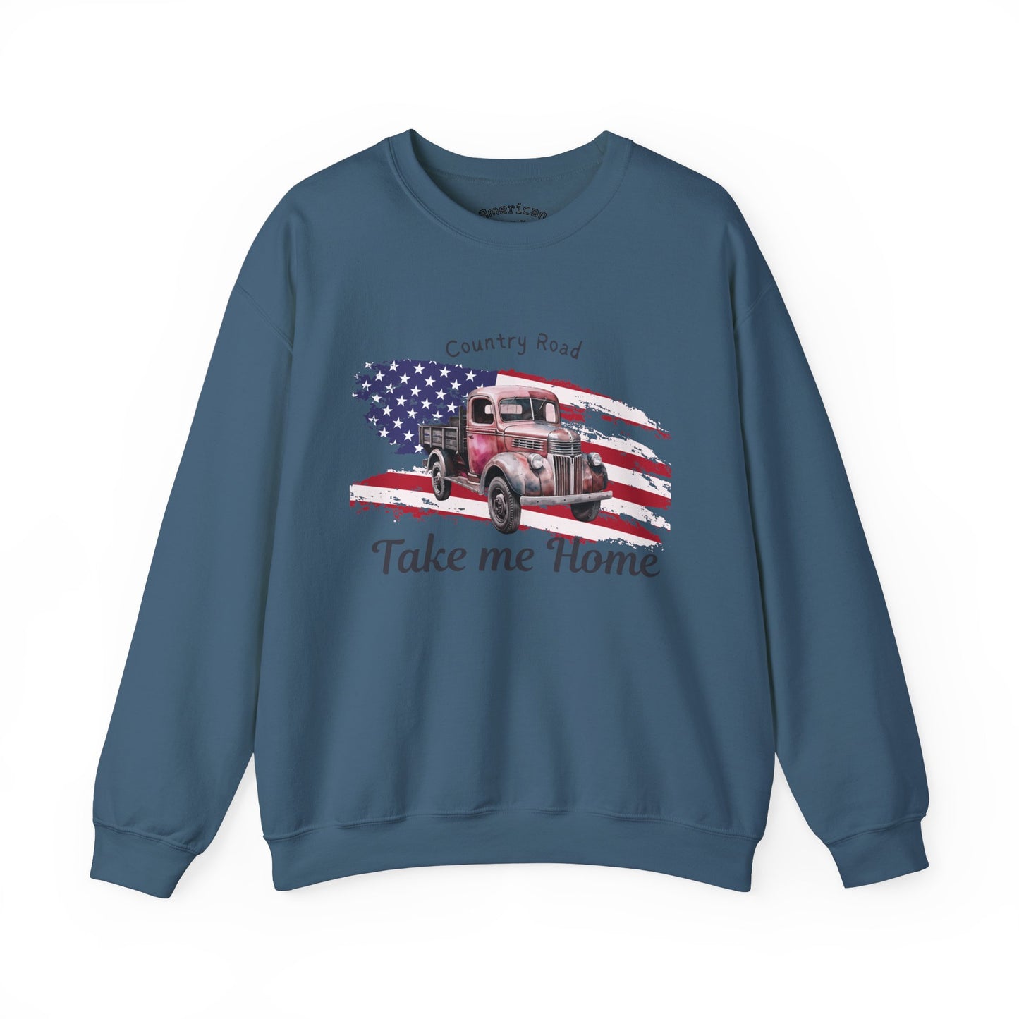 Country Road Vintage Truck Sweatshirt