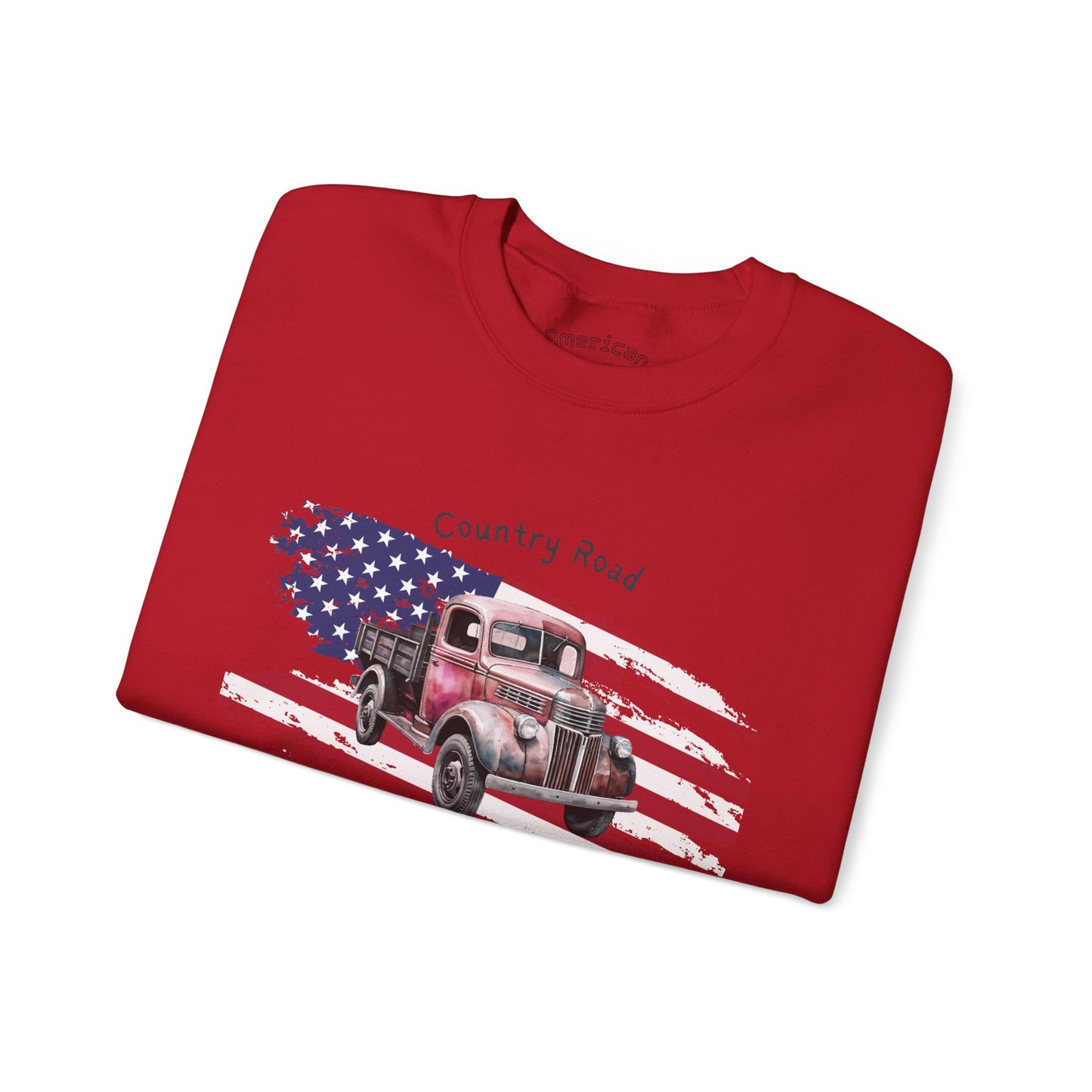 Country Road Vintage Truck Sweatshirt