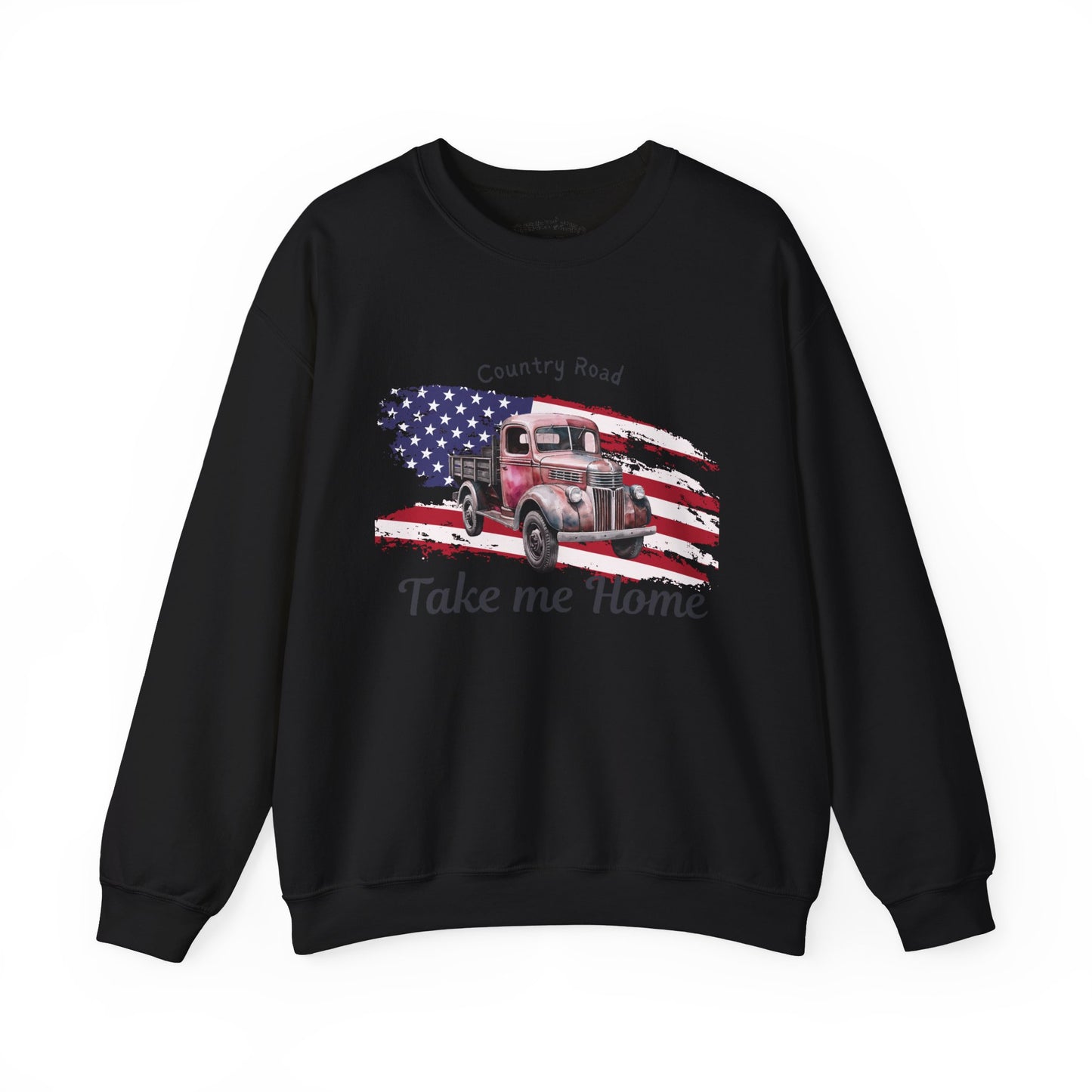 Country Road Vintage Truck Sweatshirt