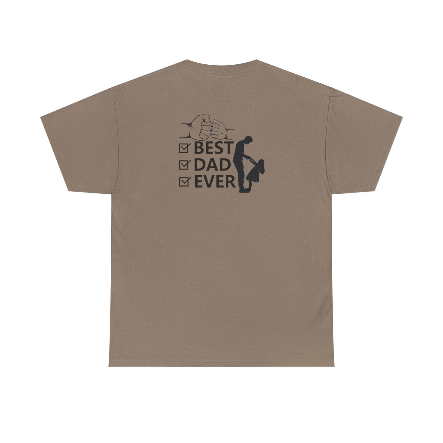 #1 Dad Unisex Heavy Cotton Tee - Best Dad Ever Shirt