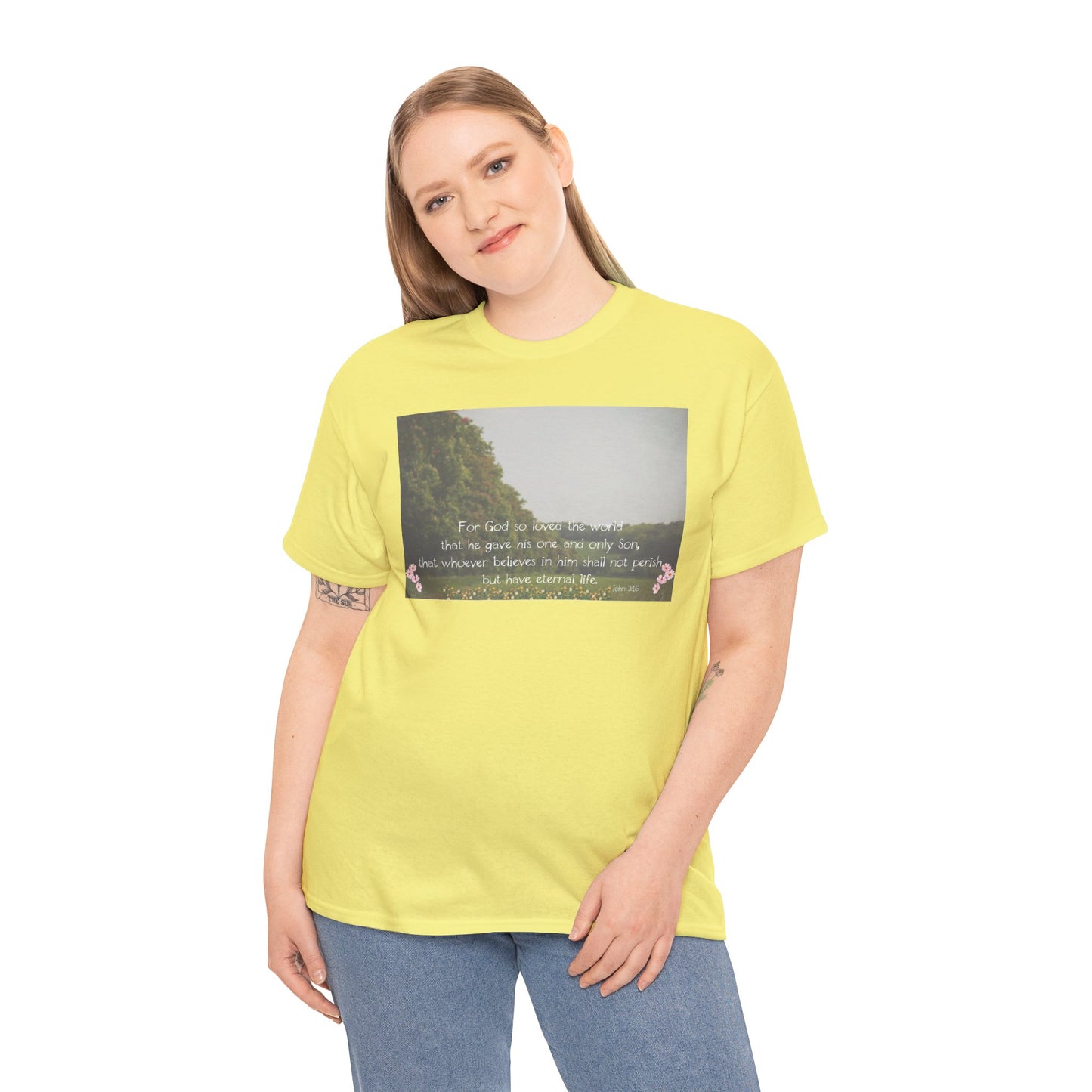 Nature-Inspired Unisex Heavy Cotton Tee, Inspirational Shirt for Outdoor Lovers, Casual Everyday Wear, Gift for Nature Enthusiasts, [...]